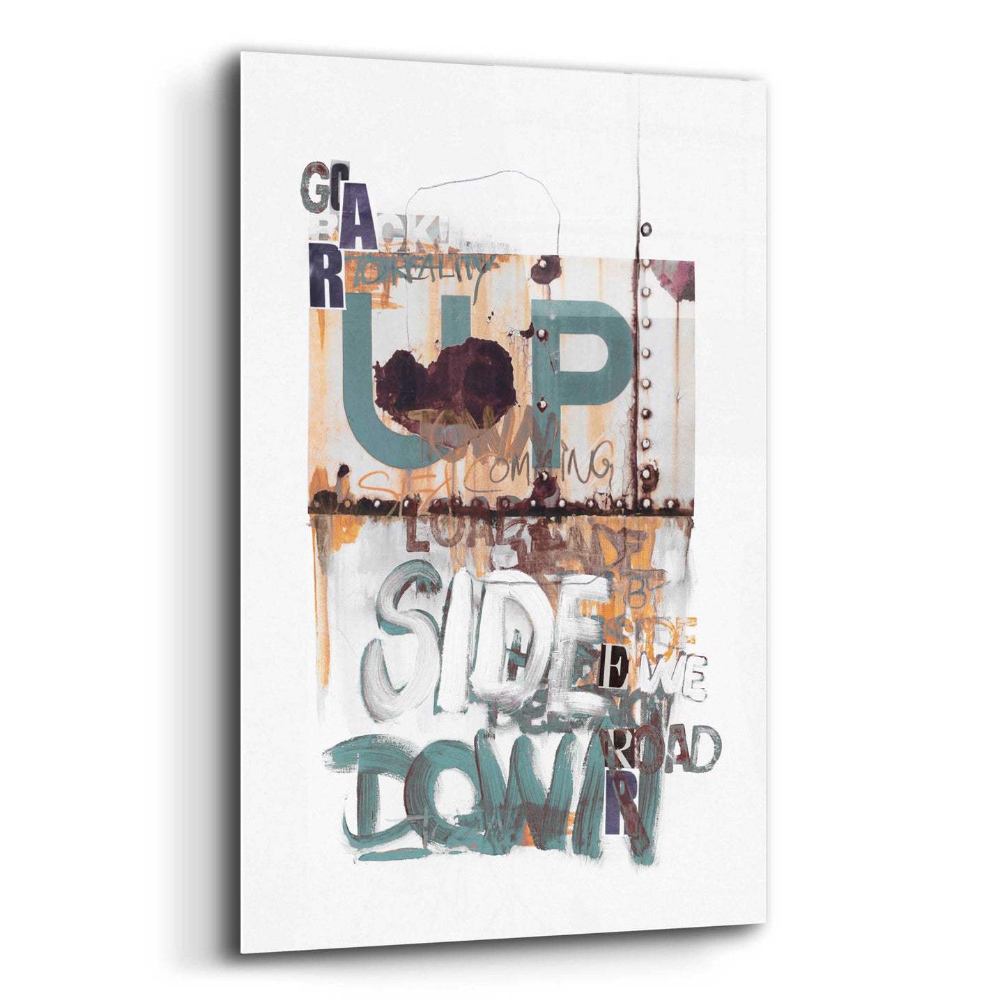 Epic Art 'Up Side Down 2' by Design Fabrikken, Acrylic Glass Wall Art,12x16