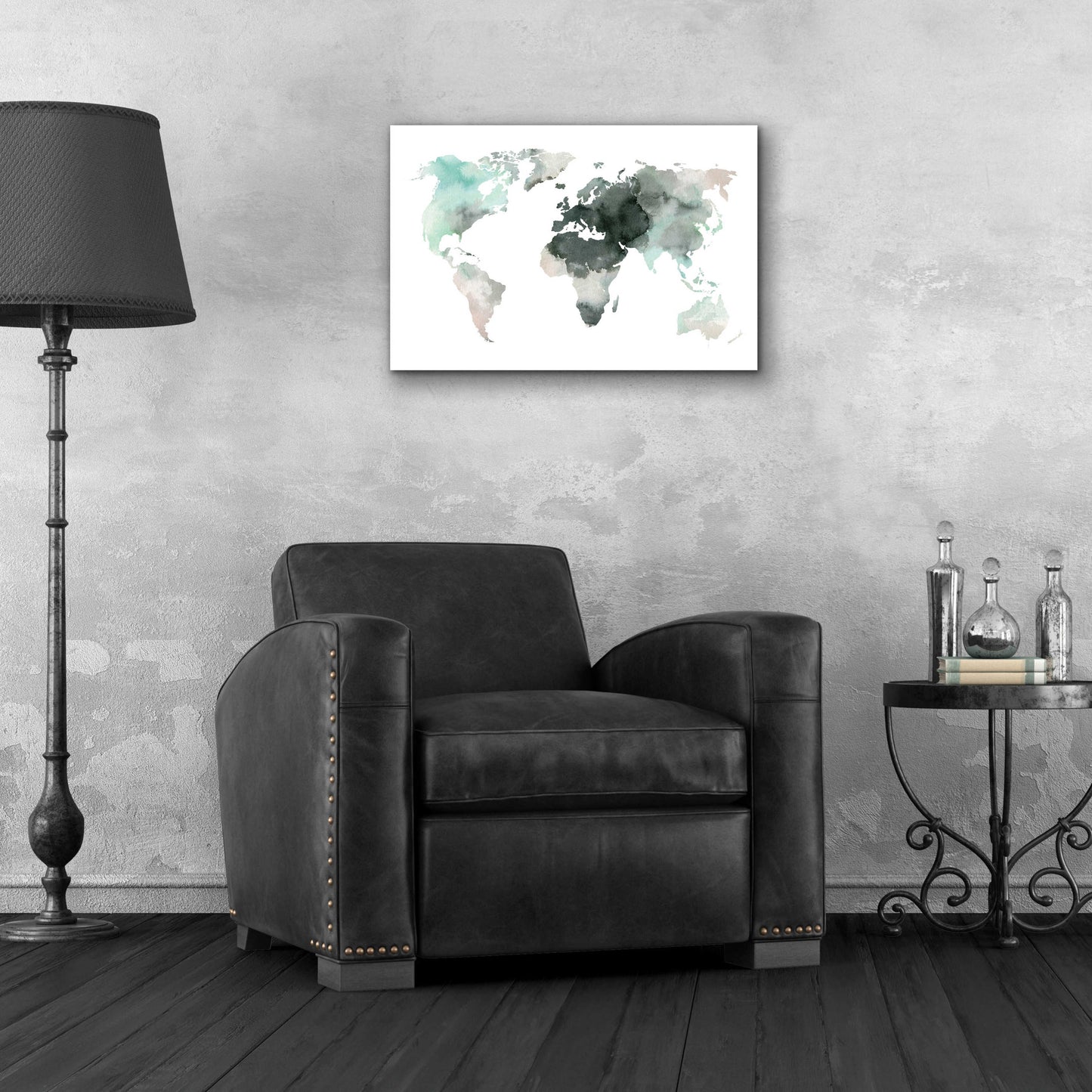 Epic Art 'Water World' by Design Fabrikken, Acrylic Glass Wall Art,24x16