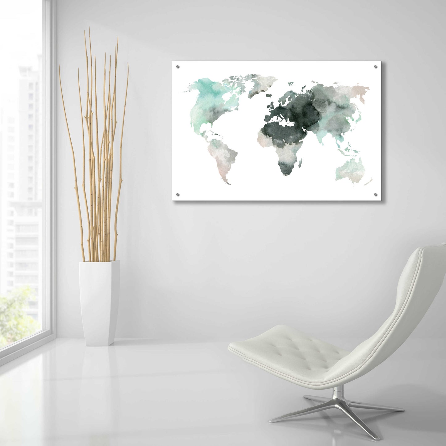 Epic Art 'Water World' by Design Fabrikken, Acrylic Glass Wall Art,36x24