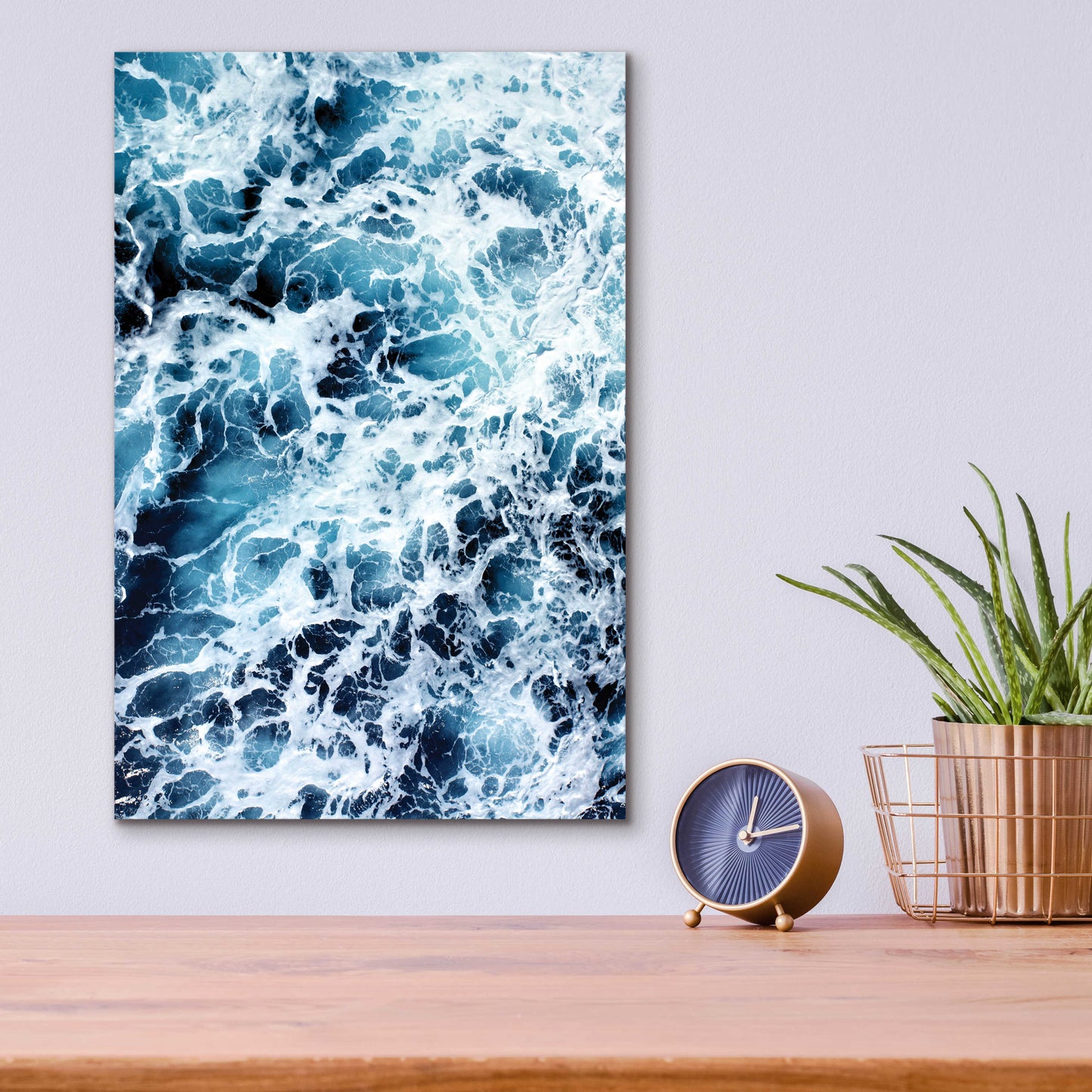 Epic Art 'White River' by Design Fabrikken, Acrylic Glass Wall Art,12x16