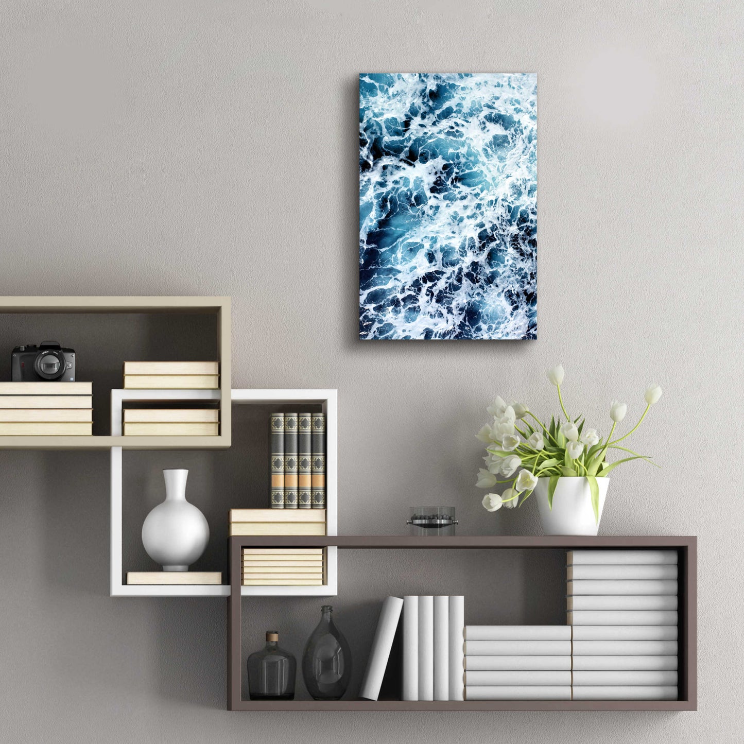 Epic Art 'White River' by Design Fabrikken, Acrylic Glass Wall Art,16x24