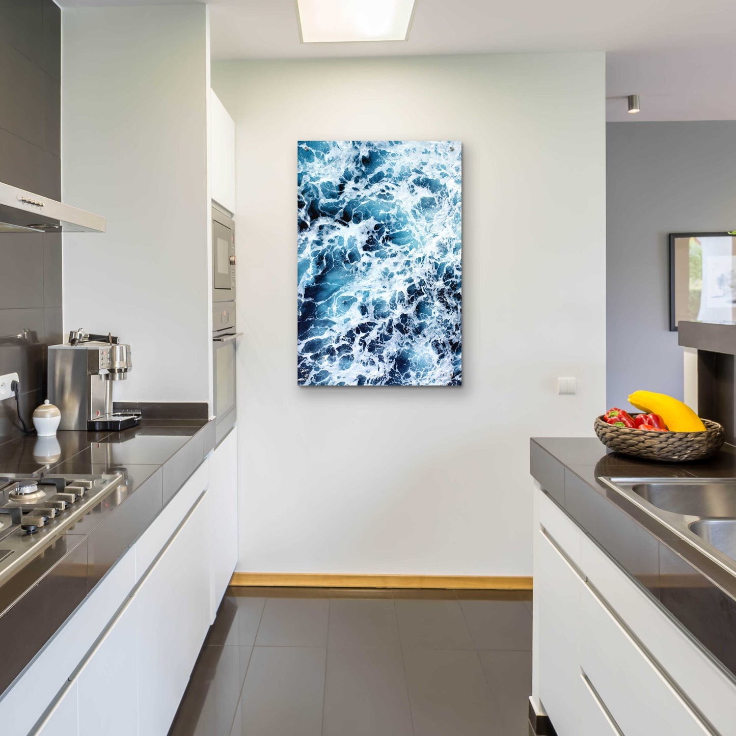 Epic Art 'White River' by Design Fabrikken, Acrylic Glass Wall Art,24x36