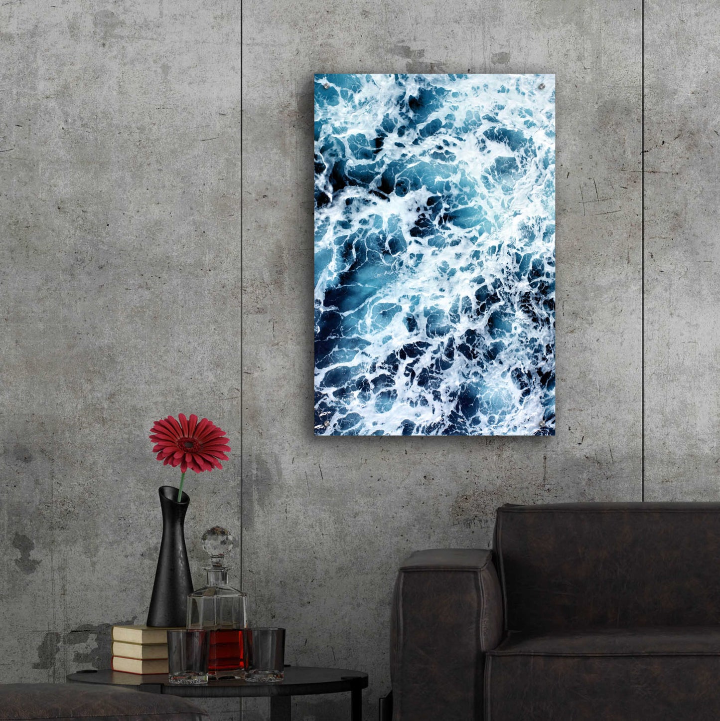 Epic Art 'White River' by Design Fabrikken, Acrylic Glass Wall Art,24x36