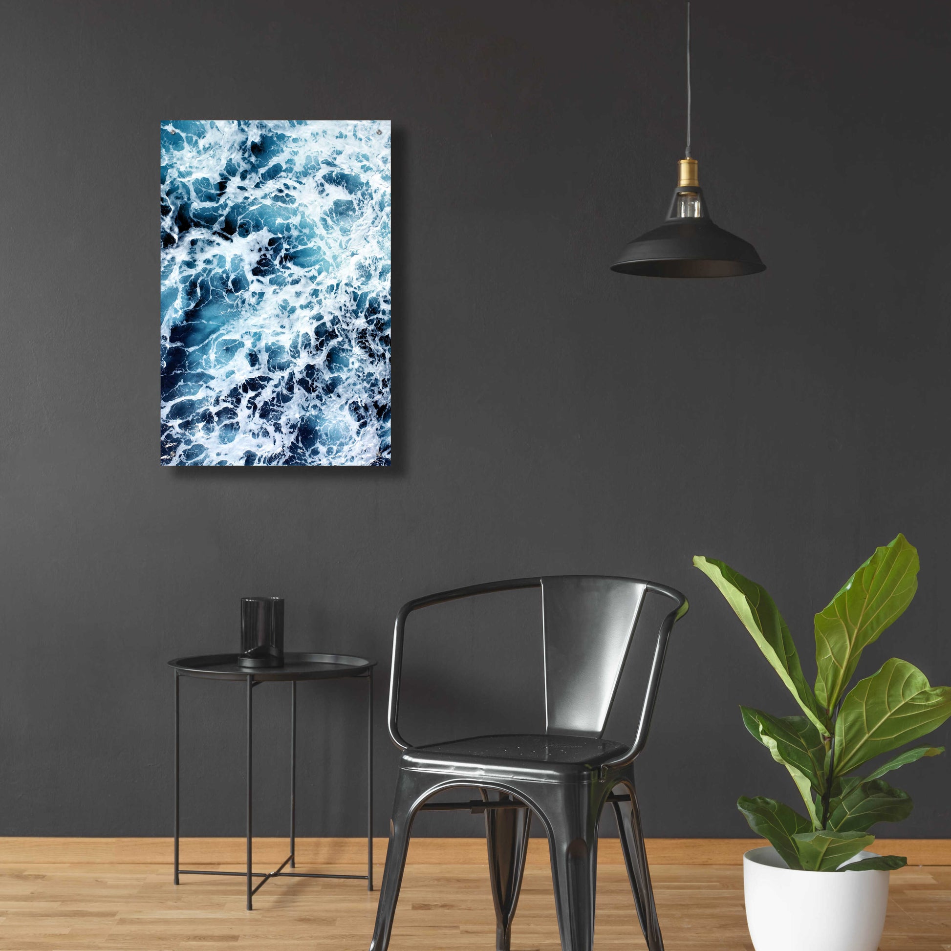 Epic Art 'White River' by Design Fabrikken, Acrylic Glass Wall Art,24x36