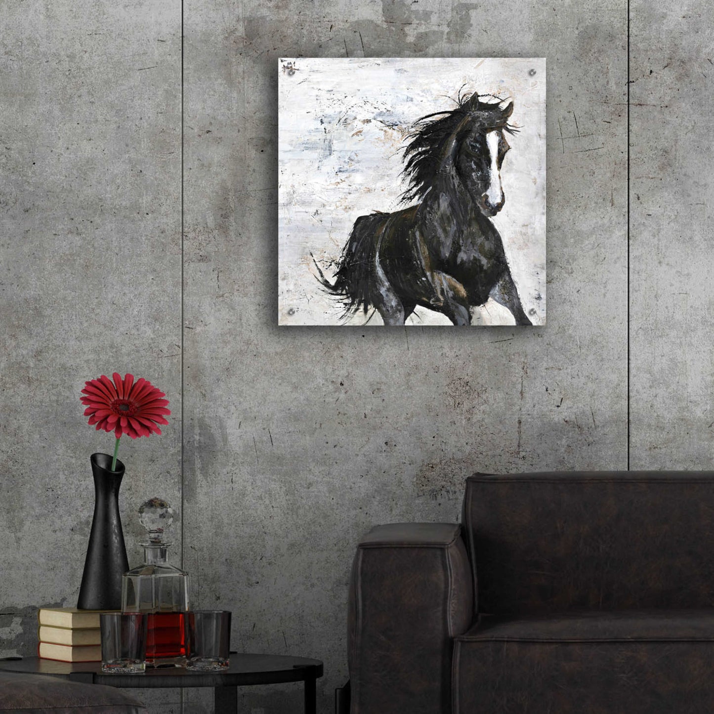 Epic Art 'Wild Horse 1' by Design Fabrikken, Acrylic Glass Wall Art,24x24