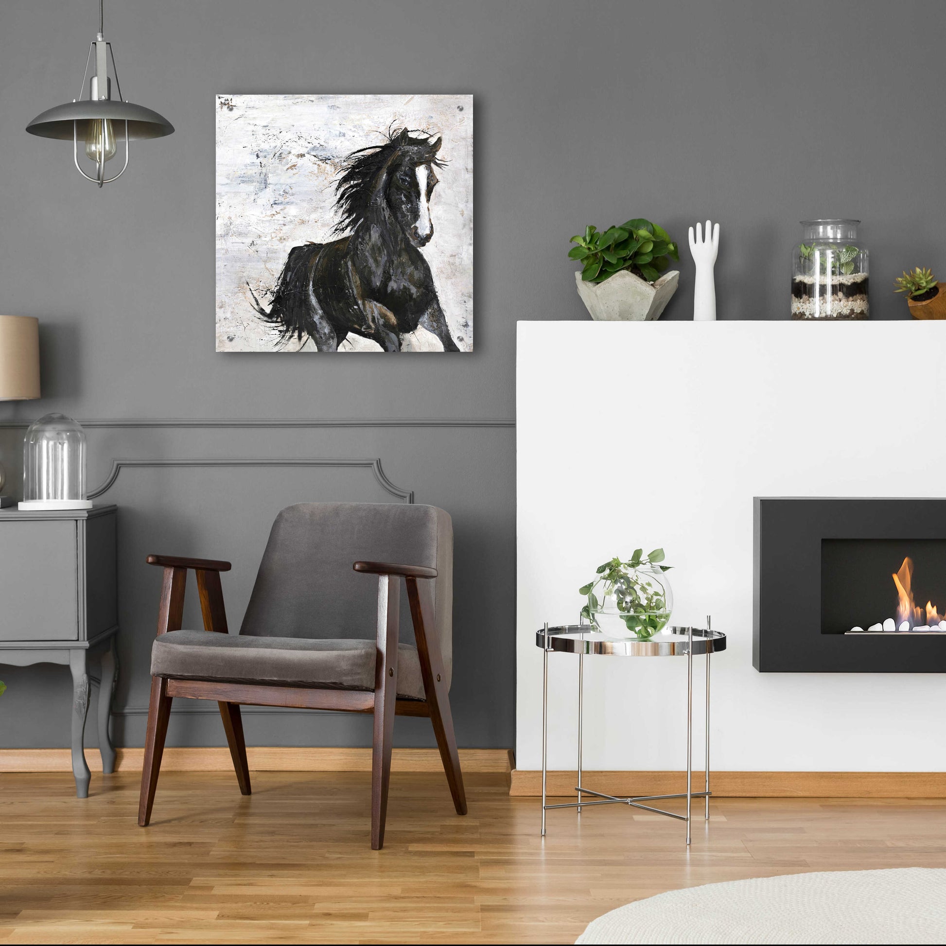 Epic Art 'Wild Horse 1' by Design Fabrikken, Acrylic Glass Wall Art,24x24