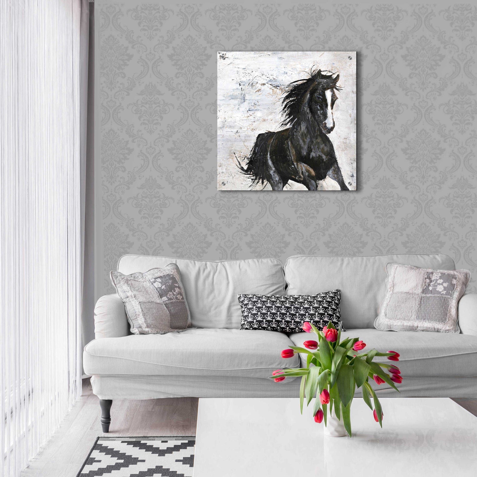 Epic Art 'Wild Horse 1' by Design Fabrikken, Acrylic Glass Wall Art,24x24