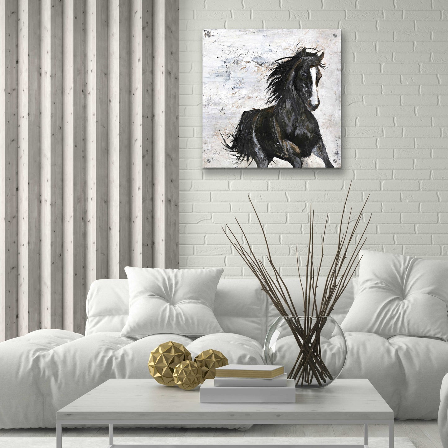 Epic Art 'Wild Horse 1' by Design Fabrikken, Acrylic Glass Wall Art,24x24