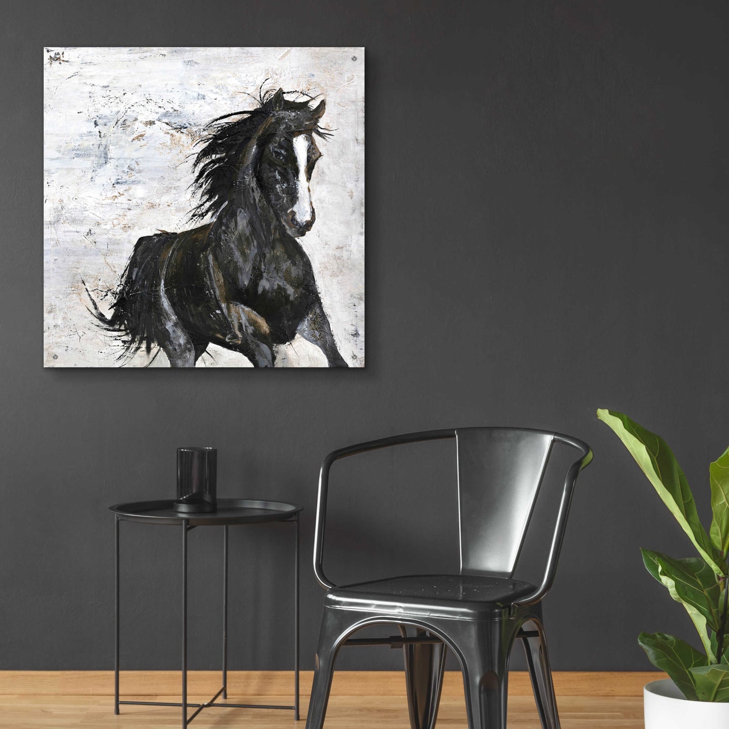 Epic Art 'Wild Horse 1' by Design Fabrikken, Acrylic Glass Wall Art,36x36