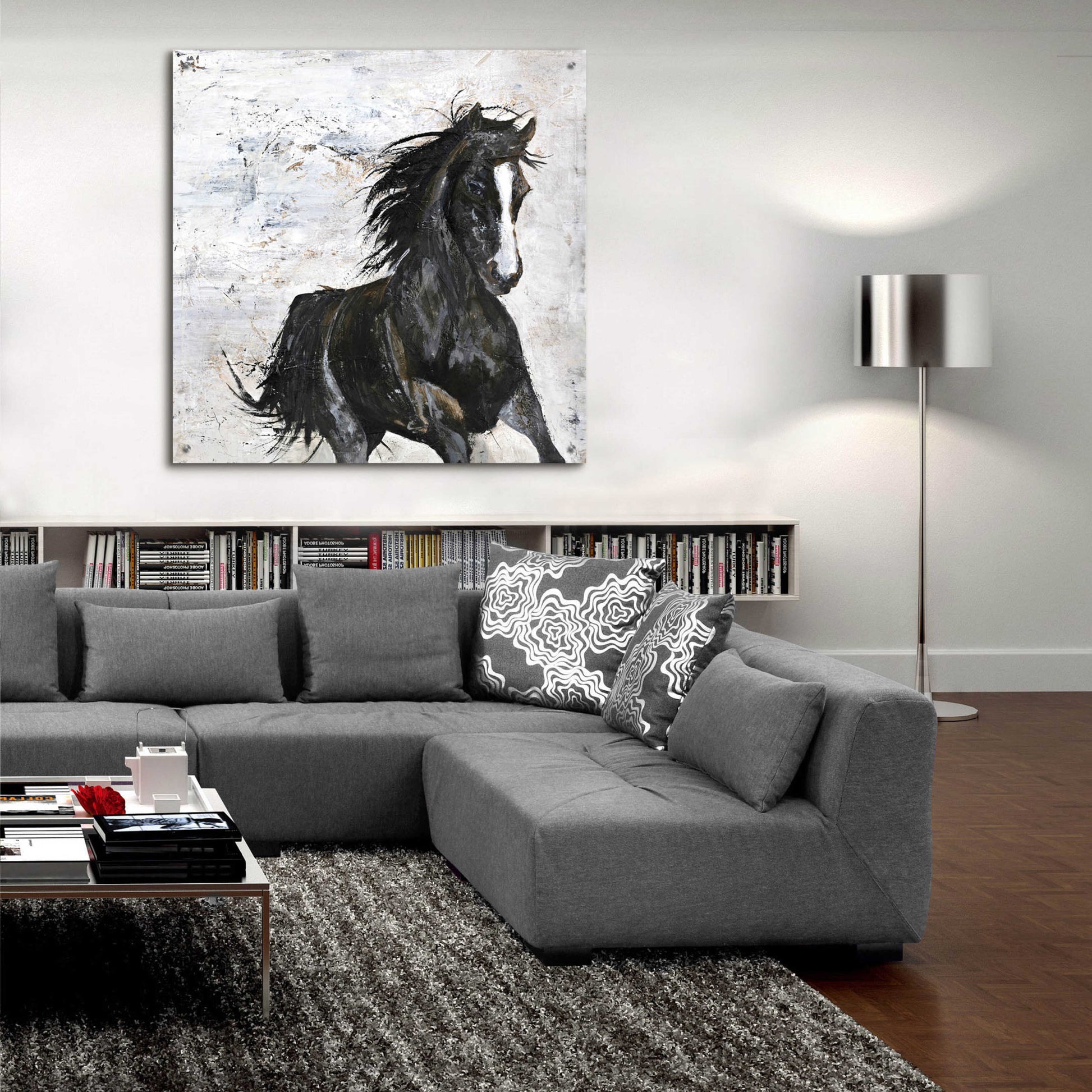 Epic Art 'Wild Horse 1' by Design Fabrikken, Acrylic Glass Wall Art,36x36