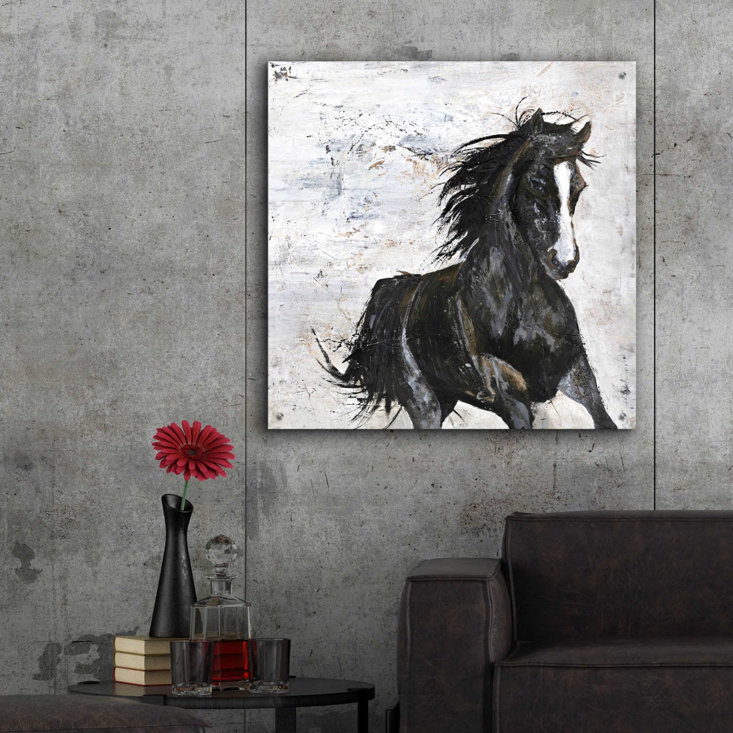 Epic Art 'Wild Horse 1' by Design Fabrikken, Acrylic Glass Wall Art,36x36