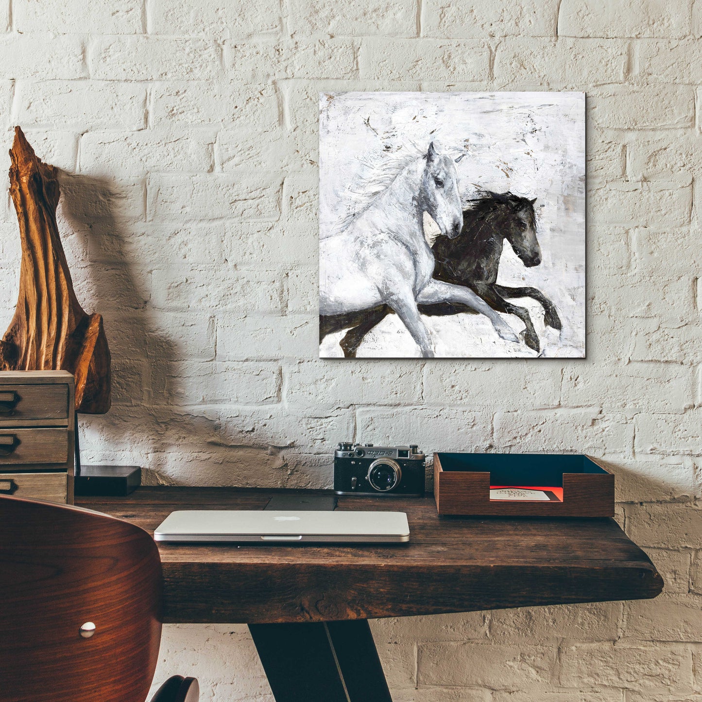 Epic Art 'Wild Horse 2' by Design Fabrikken, Acrylic Glass Wall Art,12x12