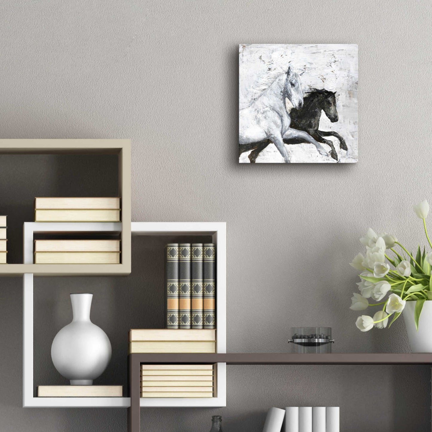 Epic Art 'Wild Horse 2' by Design Fabrikken, Acrylic Glass Wall Art,12x12