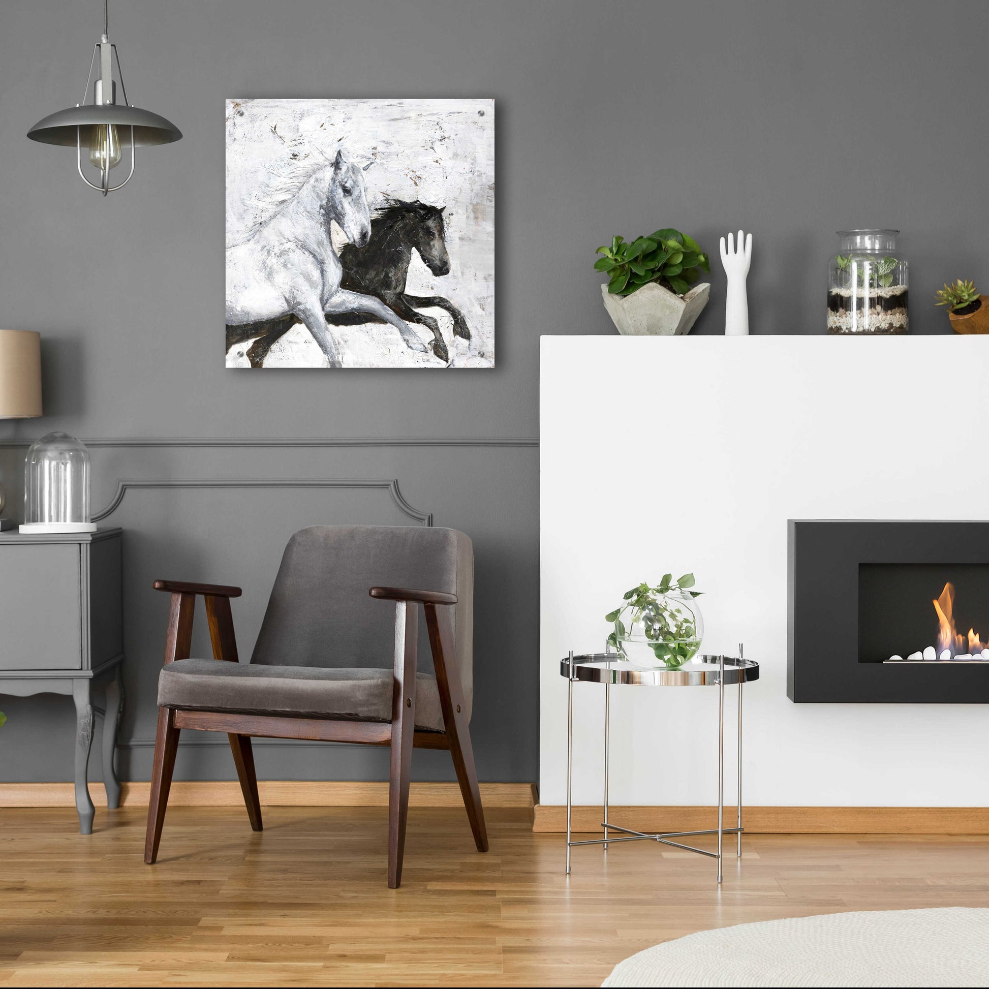 Epic Art 'Wild Horse 2' by Design Fabrikken, Acrylic Glass Wall Art,24x24