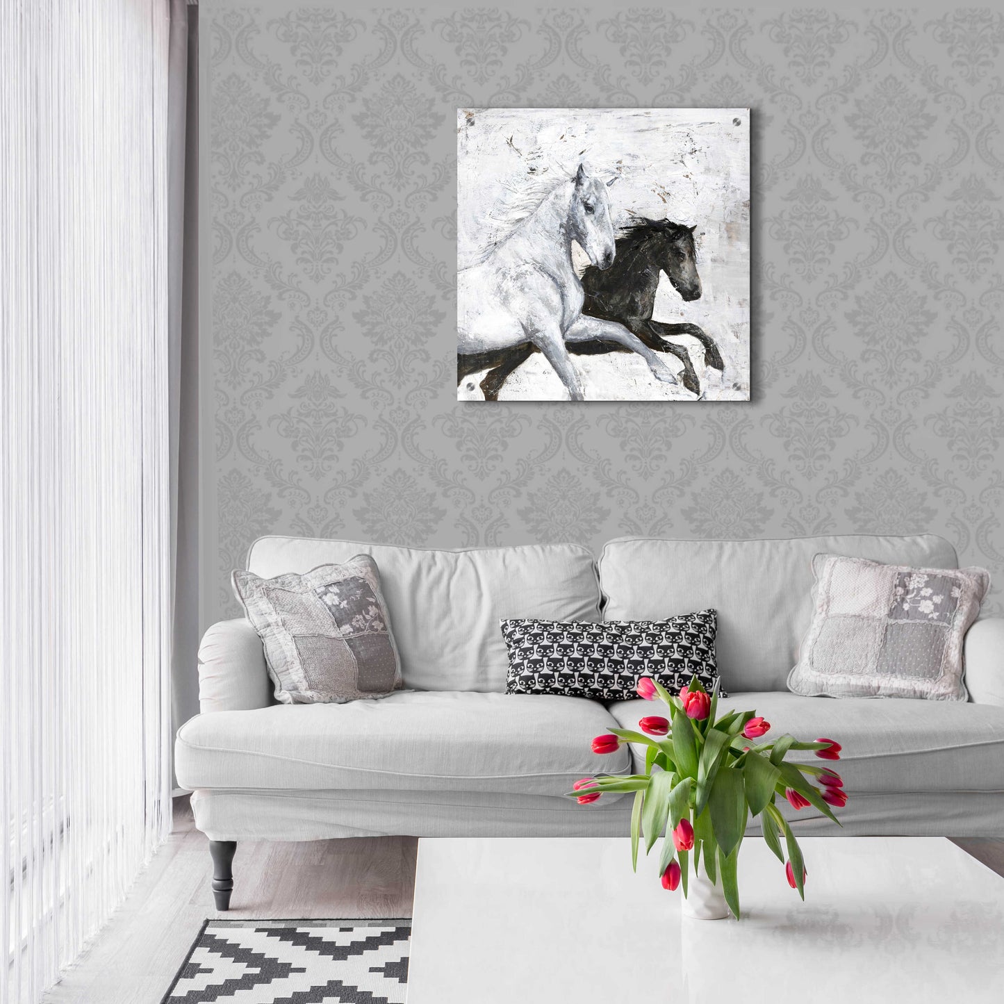 Epic Art 'Wild Horse 2' by Design Fabrikken, Acrylic Glass Wall Art,24x24