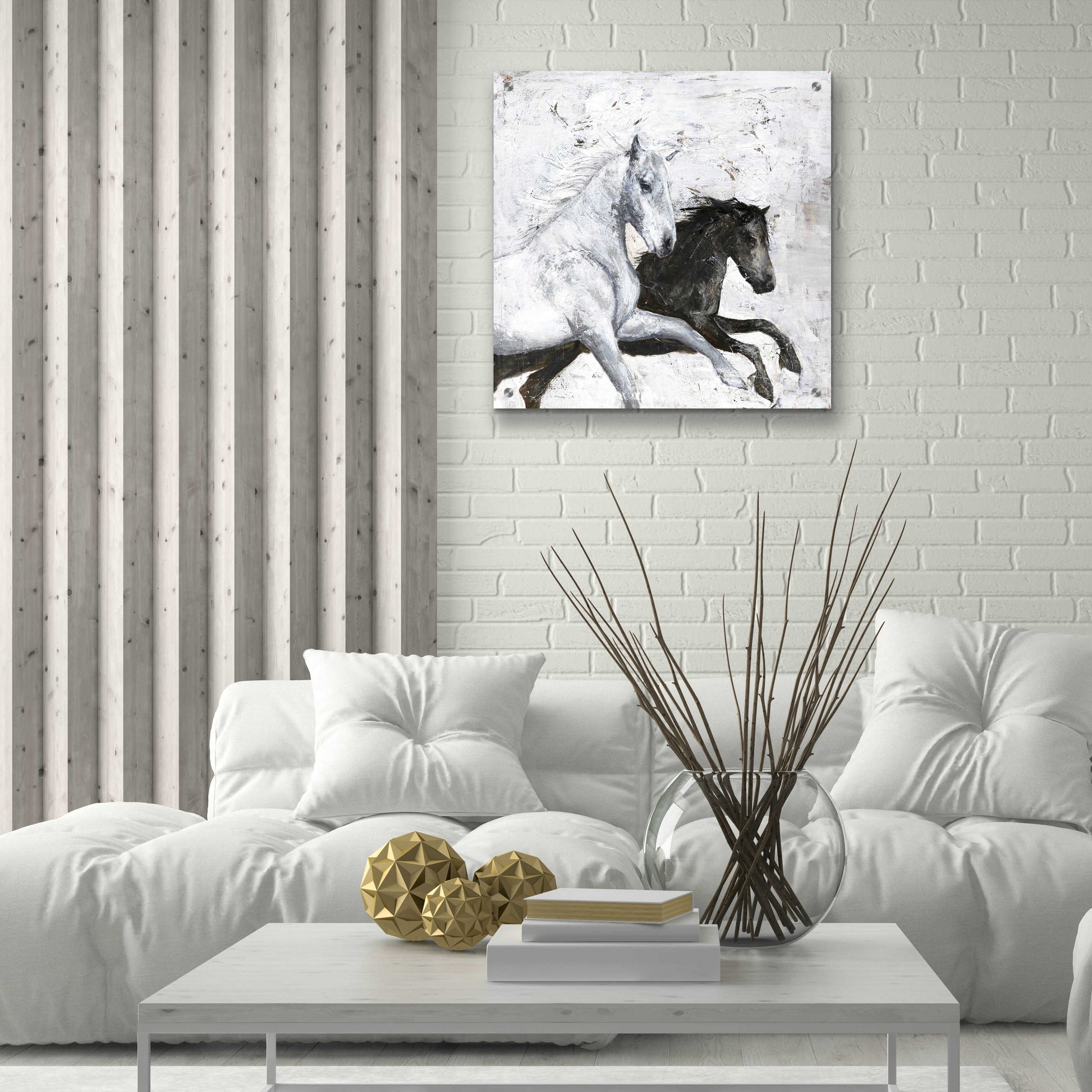 Epic Art 'Wild Horse 2' by Design Fabrikken, Acrylic Glass Wall Art,24x24