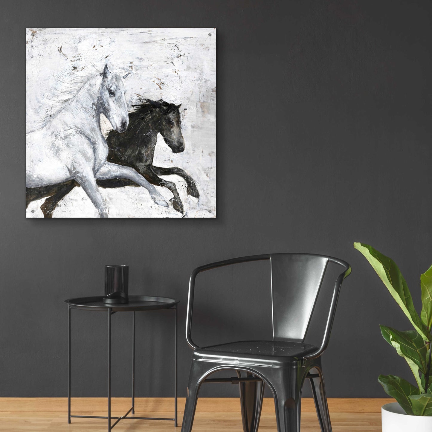 Epic Art 'Wild Horse 2' by Design Fabrikken, Acrylic Glass Wall Art,36x36