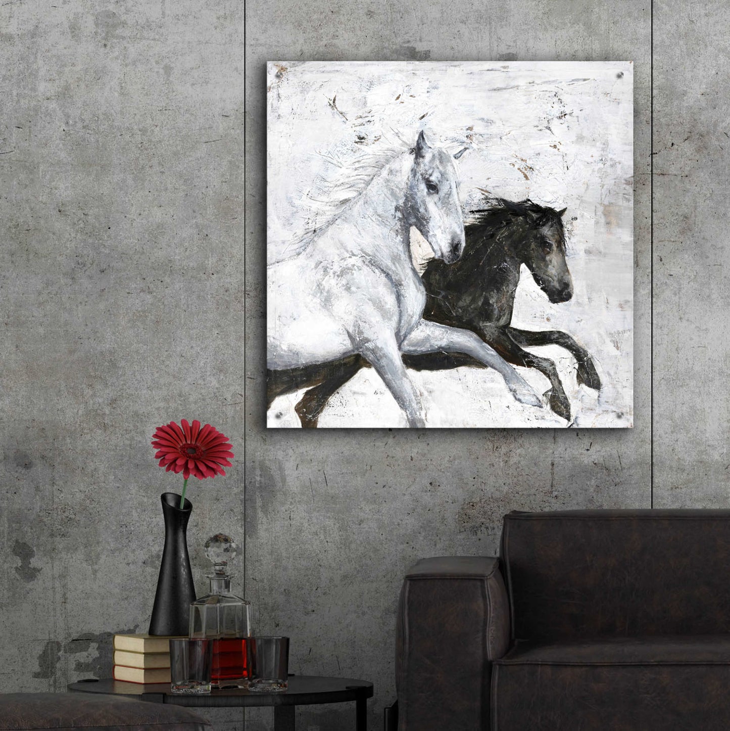 Epic Art 'Wild Horse 2' by Design Fabrikken, Acrylic Glass Wall Art,36x36