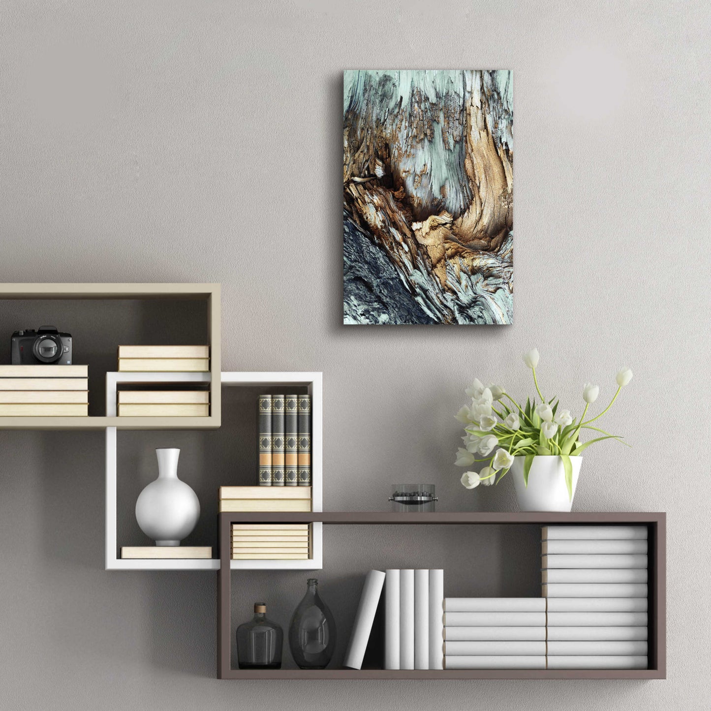 Epic Art 'Wooden' by Design Fabrikken, Acrylic Glass Wall Art,16x24