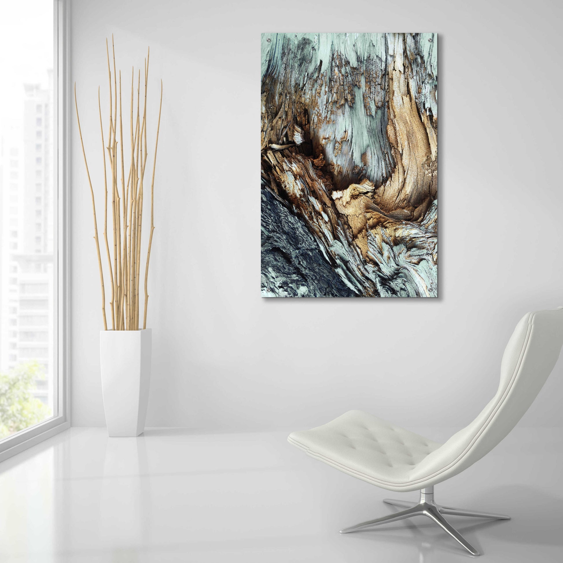 Epic Art 'Wooden' by Design Fabrikken, Acrylic Glass Wall Art,24x36