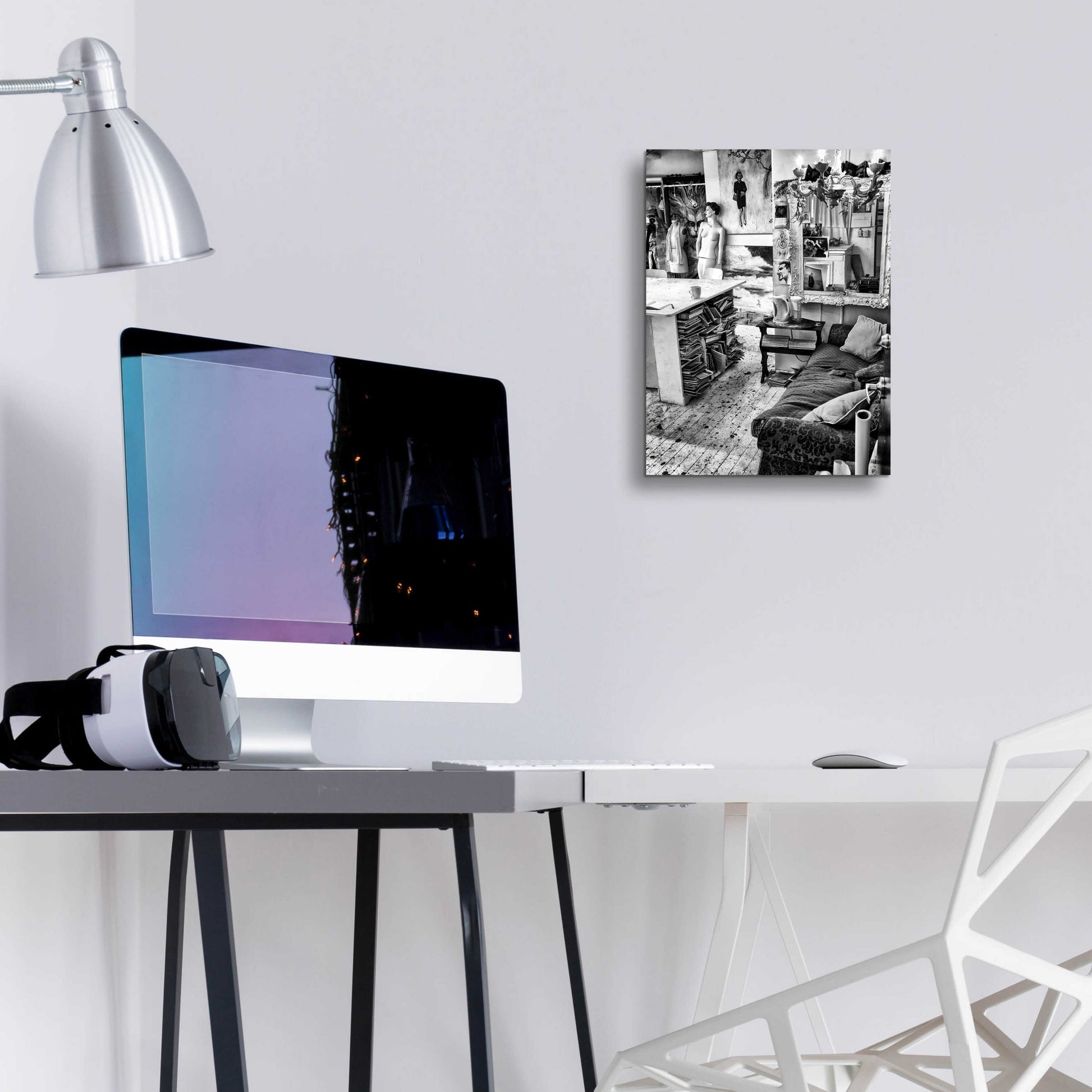 Epic Art 'Workspace' by Design Fabrikken, Acrylic Glass Wall Art,12x16