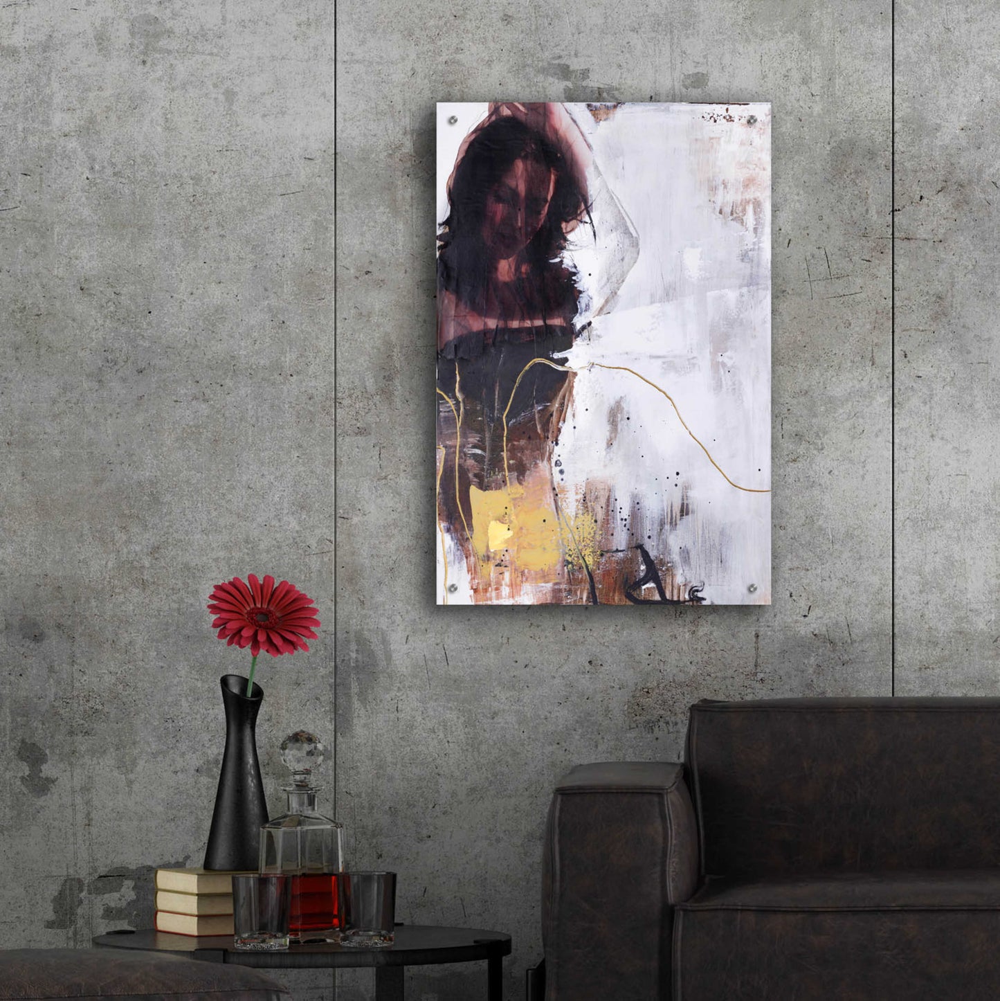 Epic Art 'Yellow Era 1' by Design Fabrikken, Acrylic Glass Wall Art,24x36