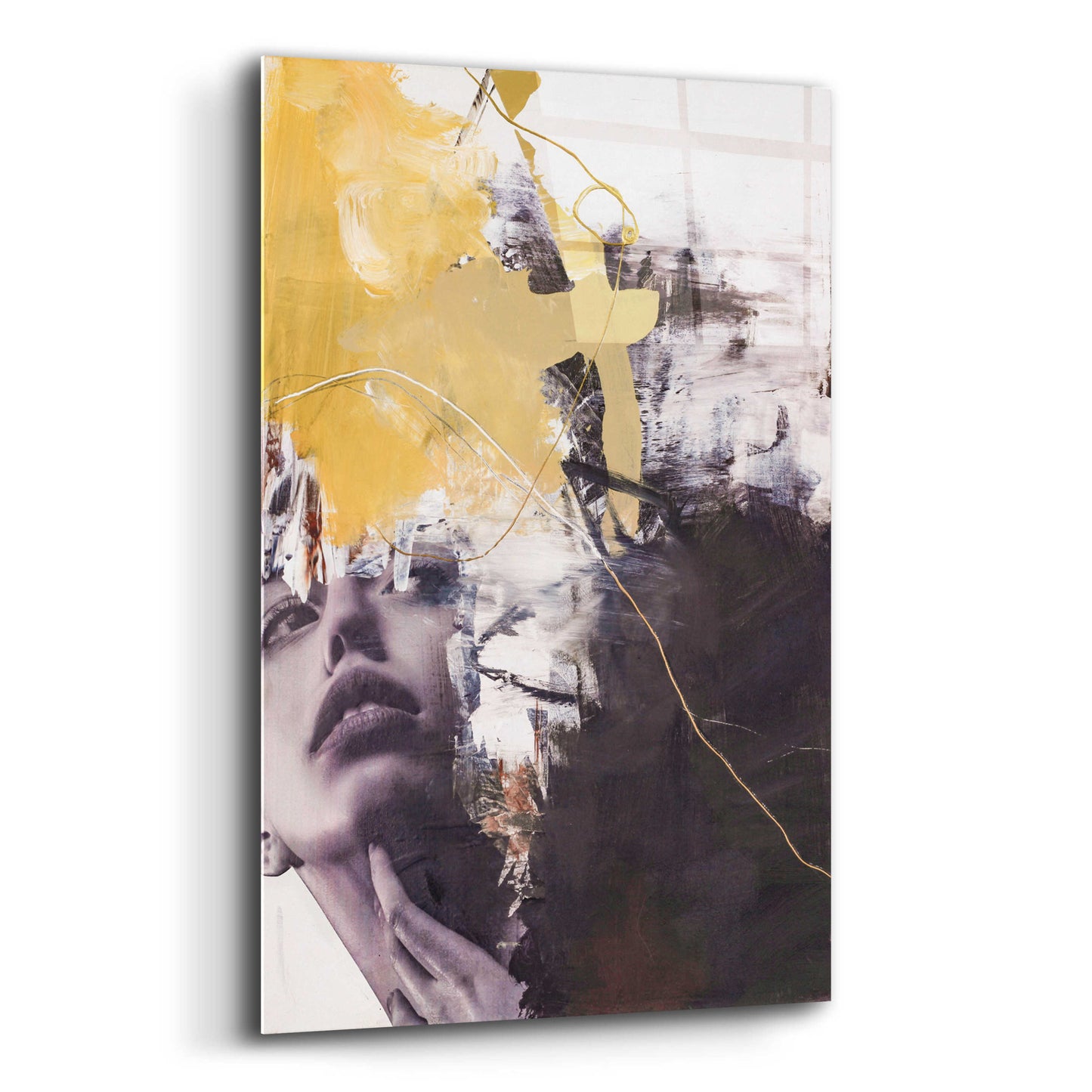 Epic Art 'Yellow Era 2' by Design Fabrikken, Acrylic Glass Wall Art,12x16