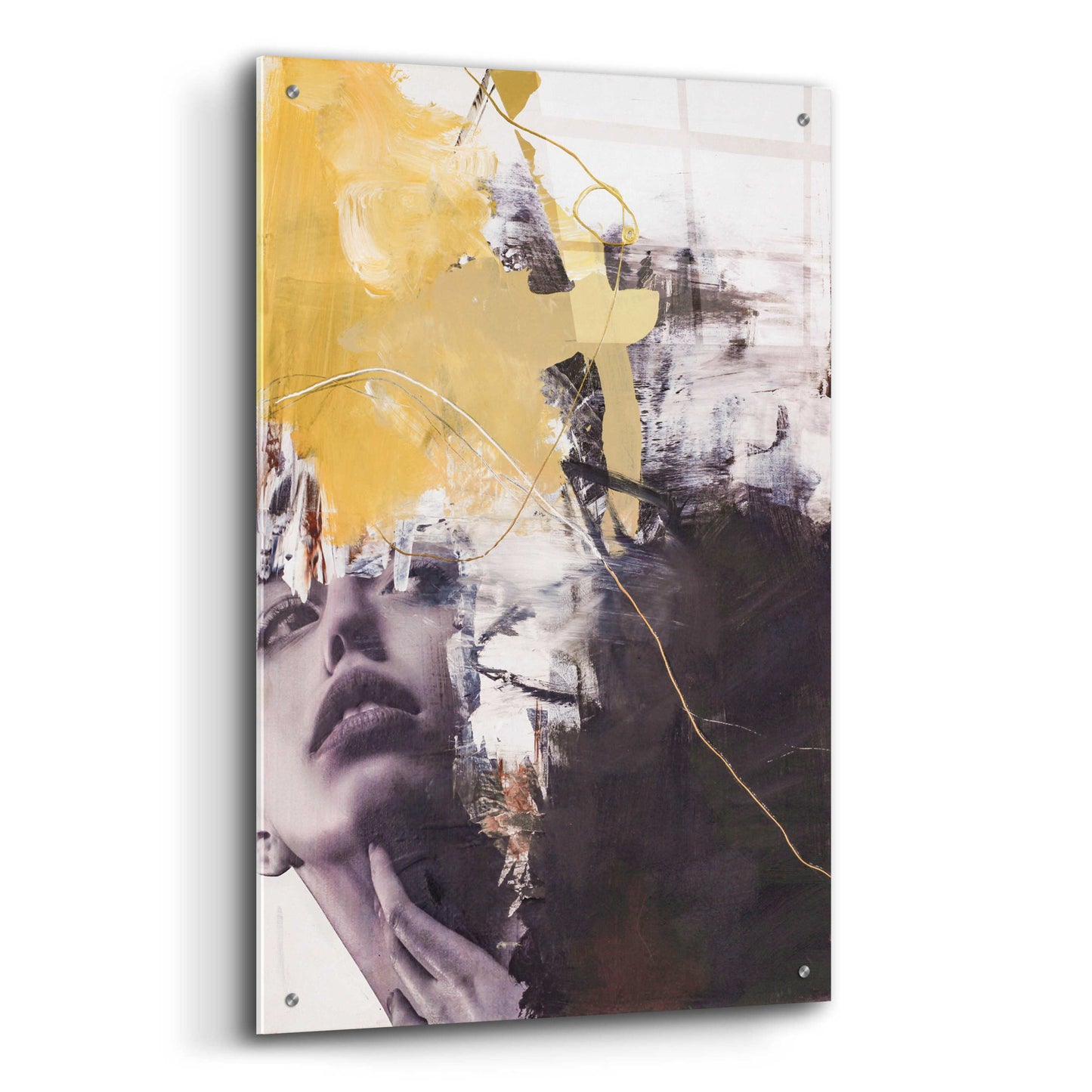 Epic Art 'Yellow Era 2' by Design Fabrikken, Acrylic Glass Wall Art,24x36