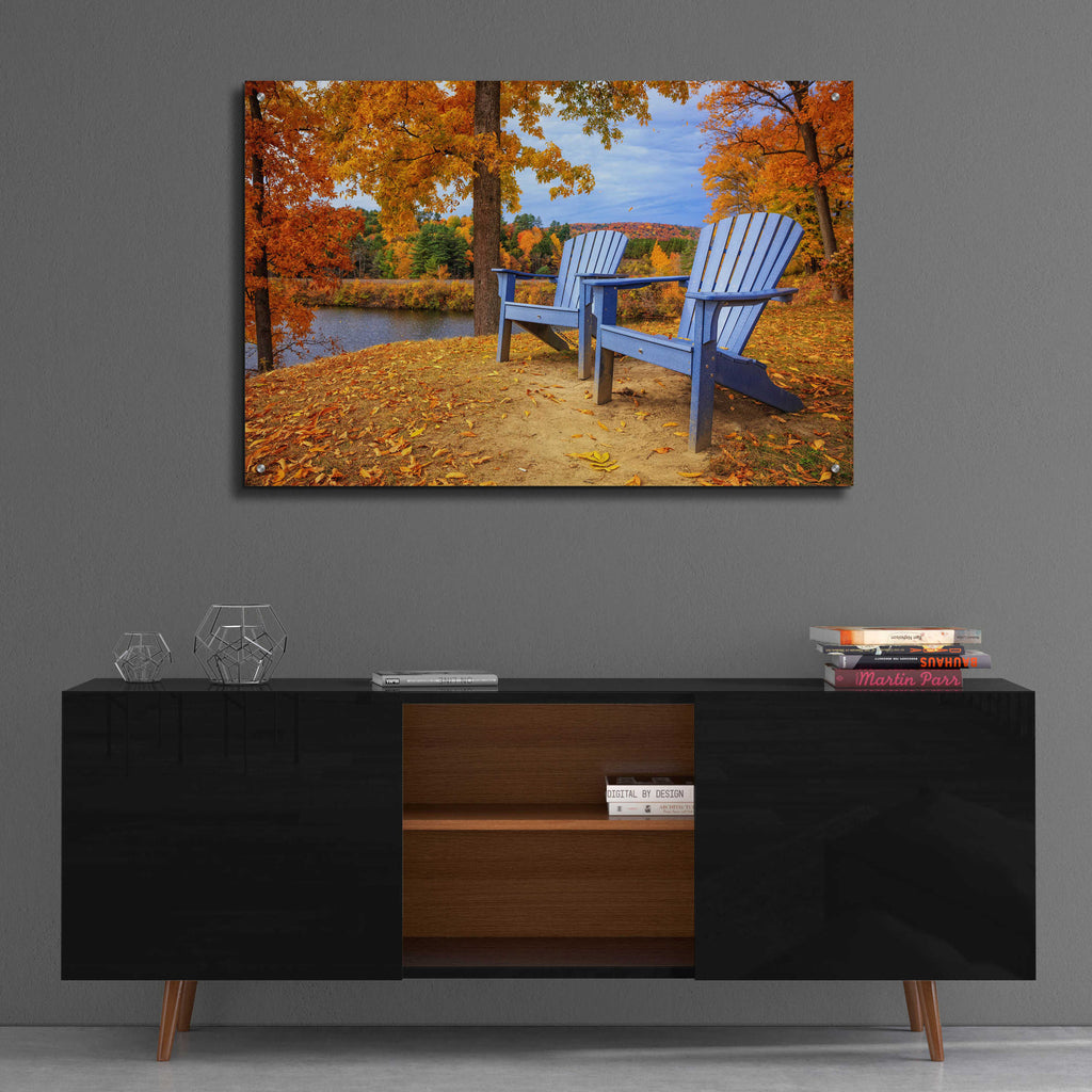 Epic Art 'Autumn Splendor' by Edward M. Fielding, Acrylic Glass Wall Art,36x24