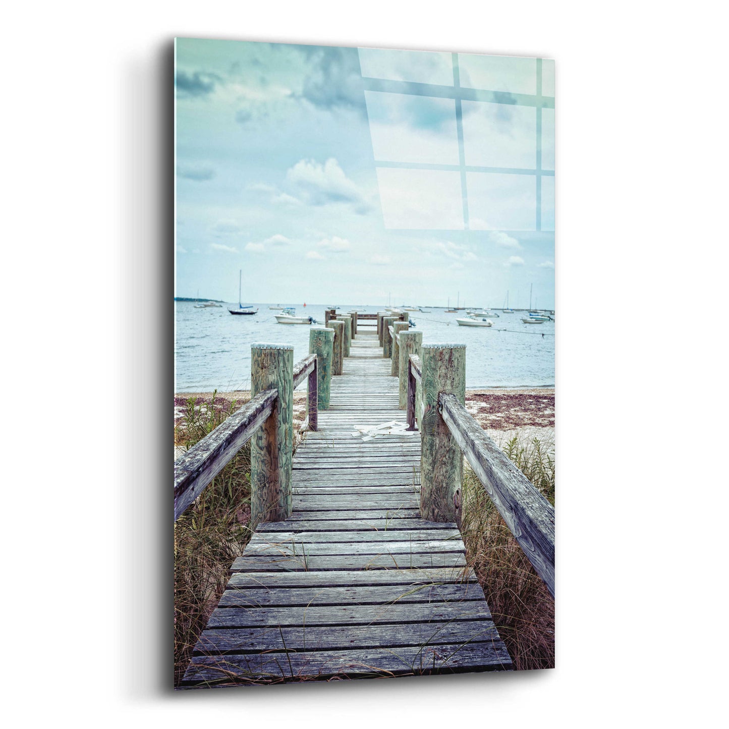 Epic Art 'Cape Cod' by Edward M. Fielding, Acrylic Glass Wall Art,12x16