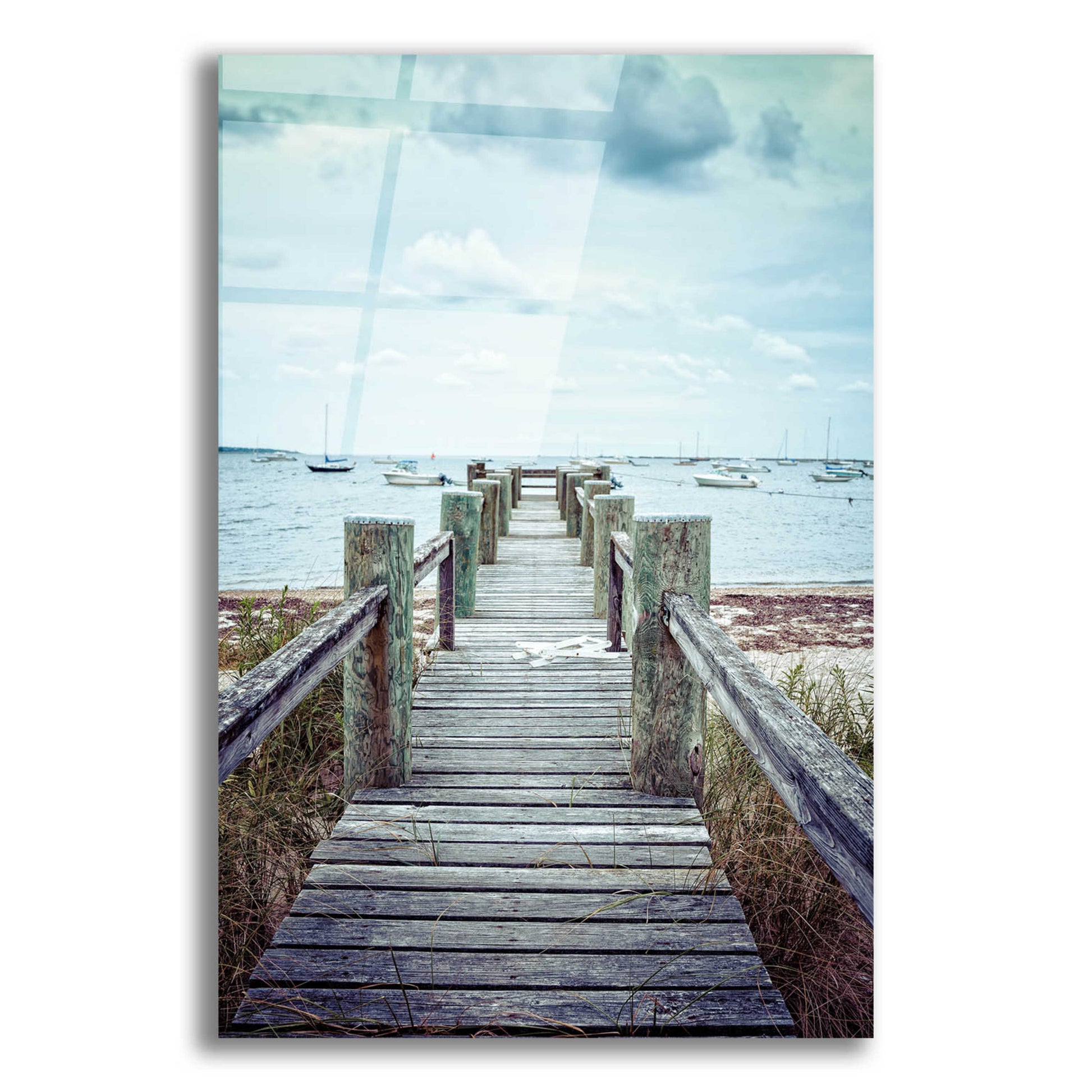 Epic Art 'Cape Cod' by Edward M. Fielding, Acrylic Glass Wall Art