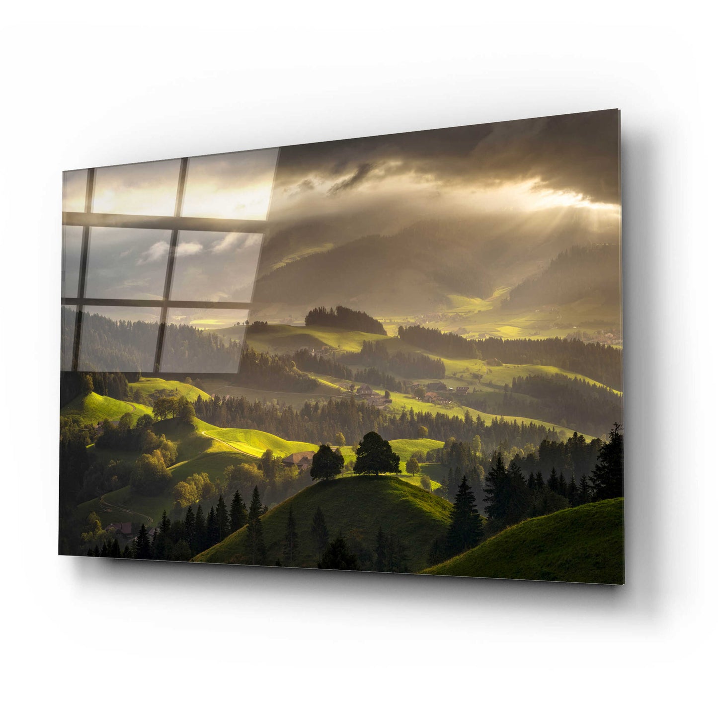 Epic Art 'The Shire' by Enrico Fossati, Acrylic Glass Wall Art,24x16