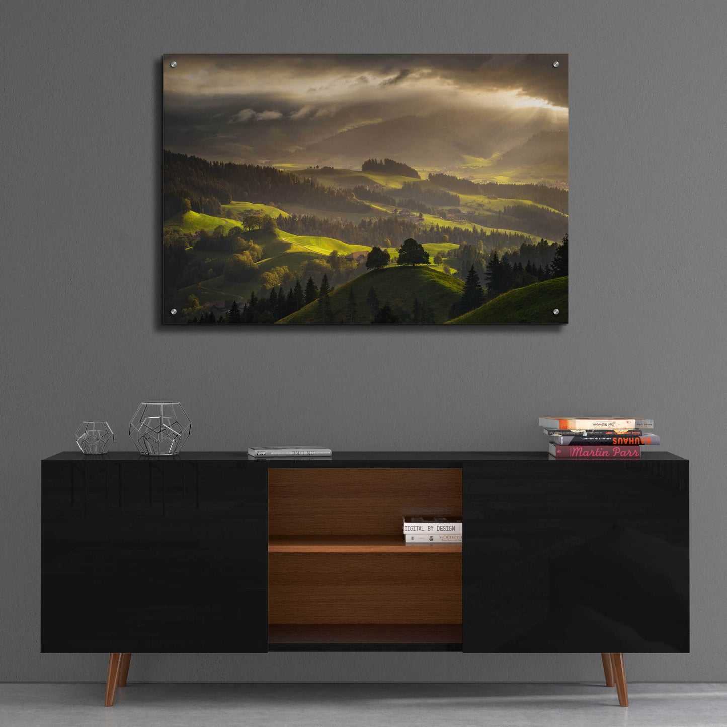 Epic Art 'The Shire' by Enrico Fossati, Acrylic Glass Wall Art,36x24