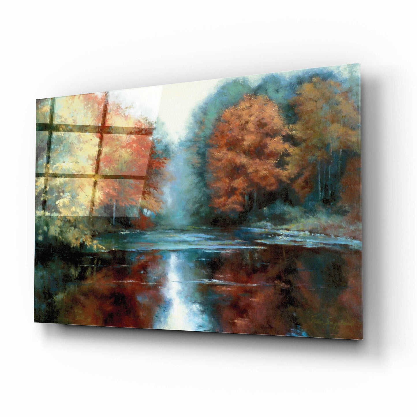 Epic Art 'Saco River' by Esther Engelman, Acrylic Glass Wall Art,16x12