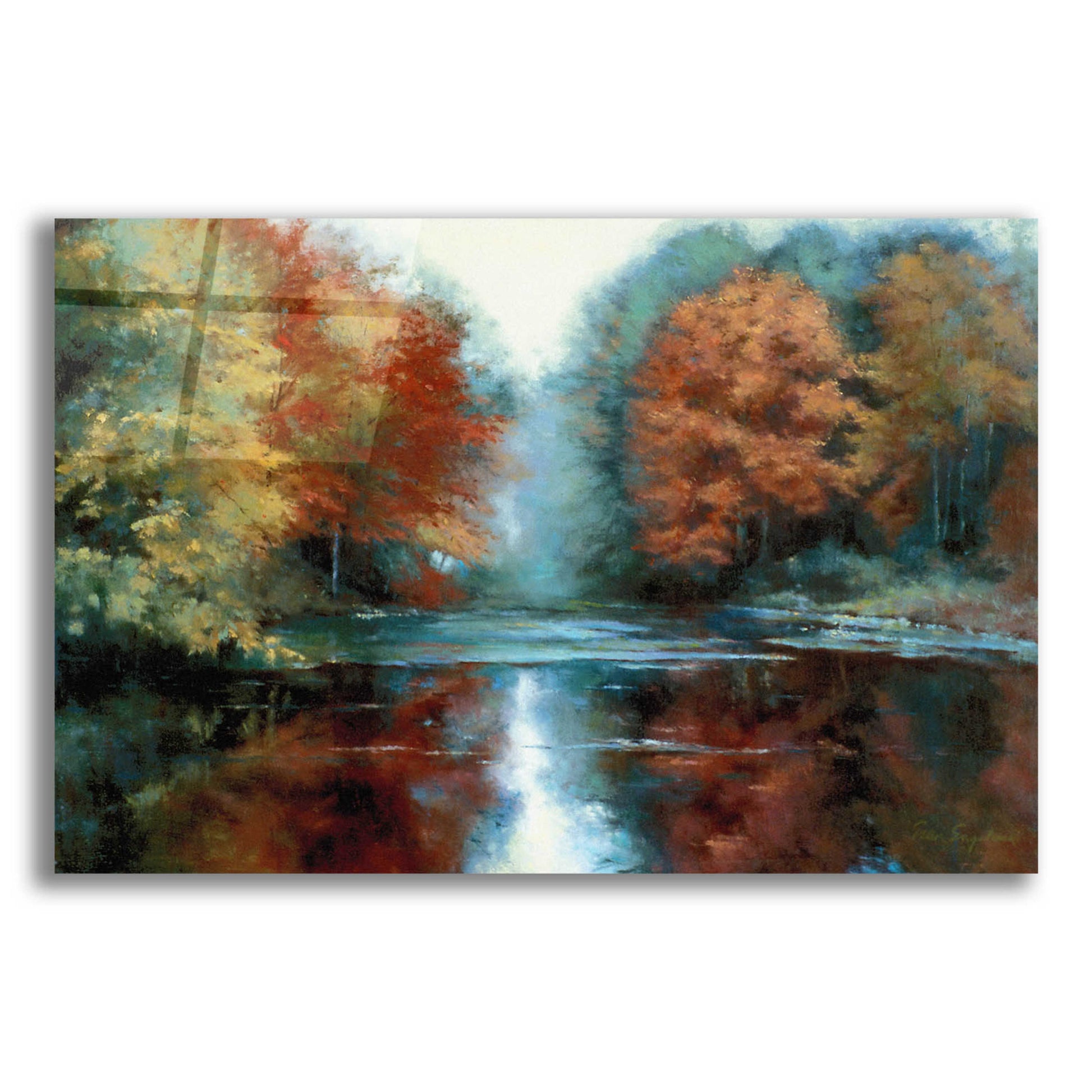 Epic Art 'Saco River' by Esther Engelman, Acrylic Glass Wall Art,16x12