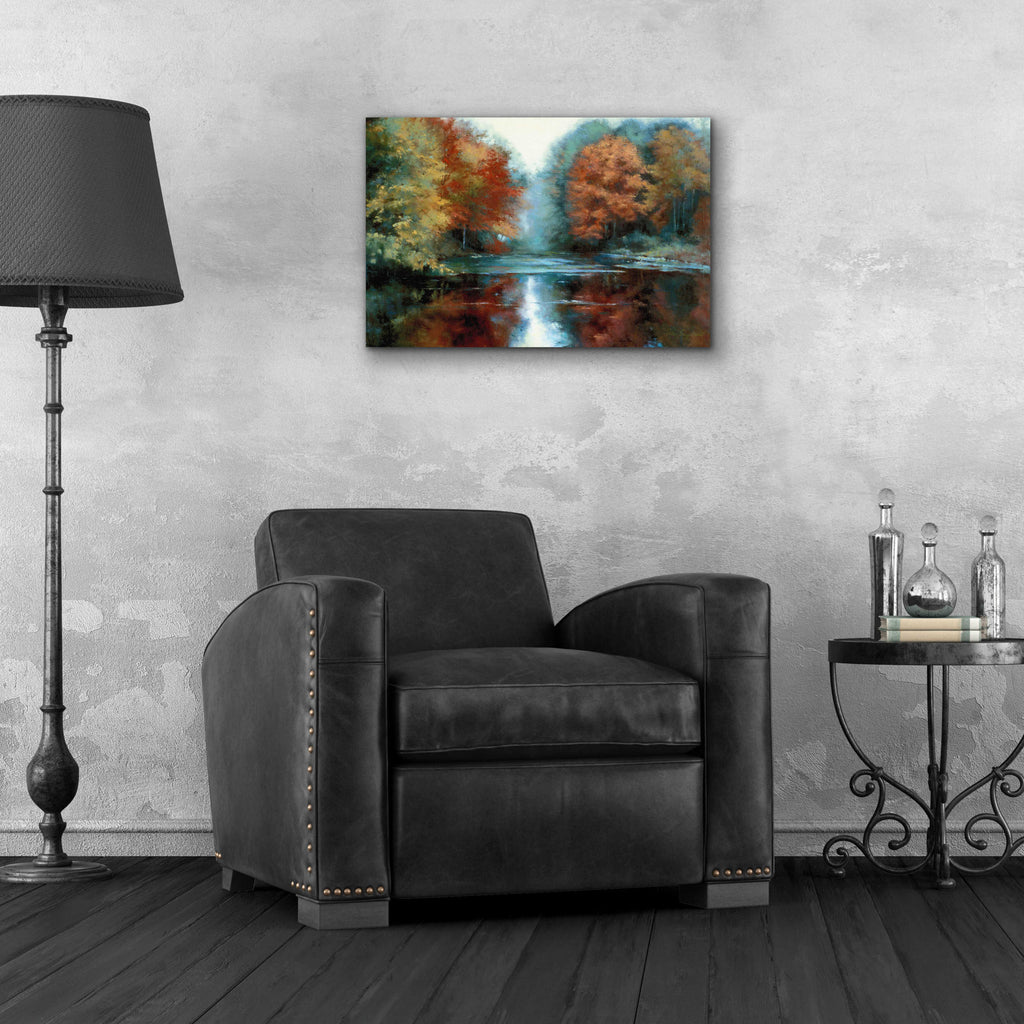 Epic Art 'Saco River' by Esther Engelman, Acrylic Glass Wall Art,24x16