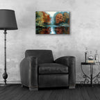 Epic Art 'Saco River' by Esther Engelman, Acrylic Glass Wall Art,24x16