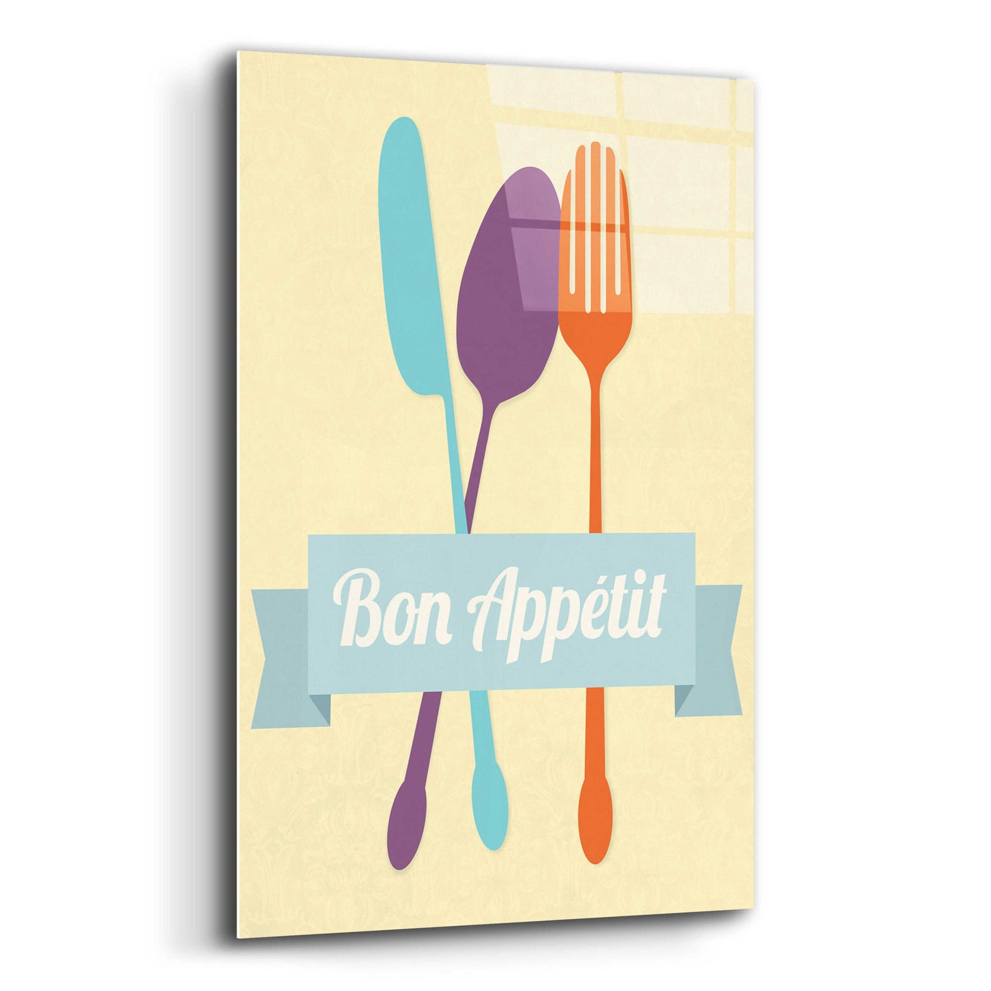 Epic Art 'Bon Appetit' by Genesis Duncan, Acrylic Glass Wall Art,12x16