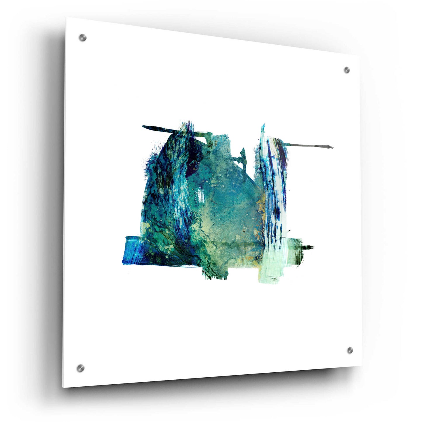 Epic Art 'Eastern Visions 10' by Jaclyn Frances, Acrylic Glass Wall Art,24x24