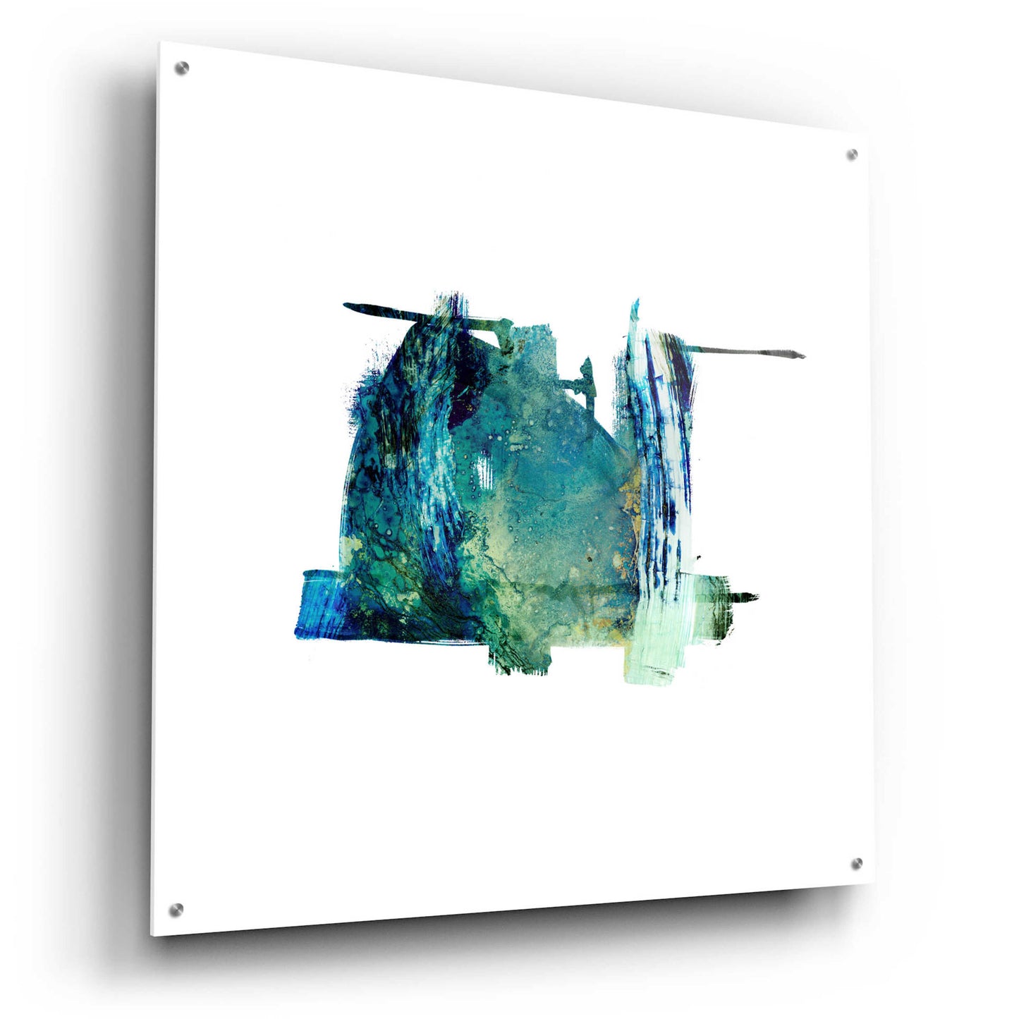 Epic Art 'Eastern Visions 10' by Jaclyn Frances, Acrylic Glass Wall Art,36x36