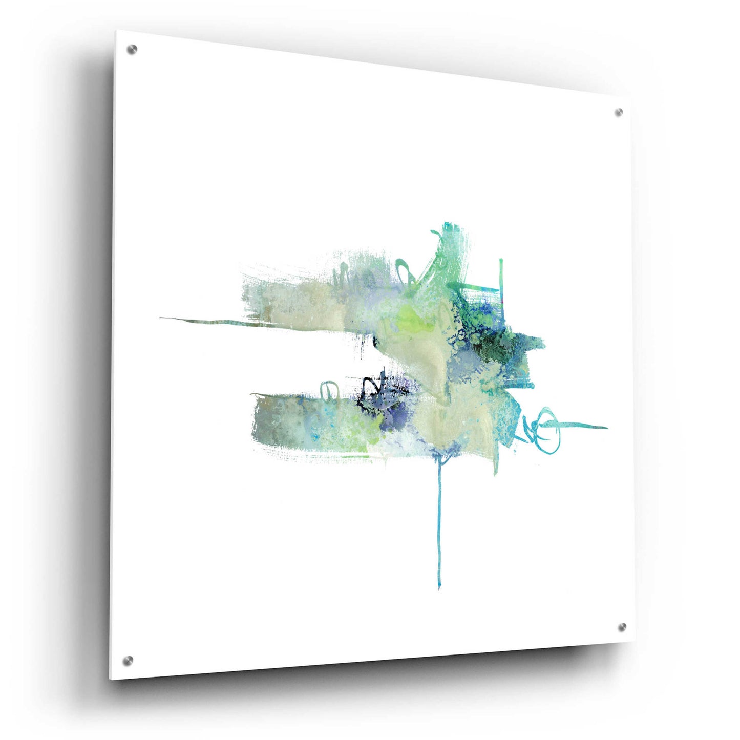 Epic Art 'Eastern Visions 11' by Jaclyn Frances, Acrylic Glass Wall Art,36x36