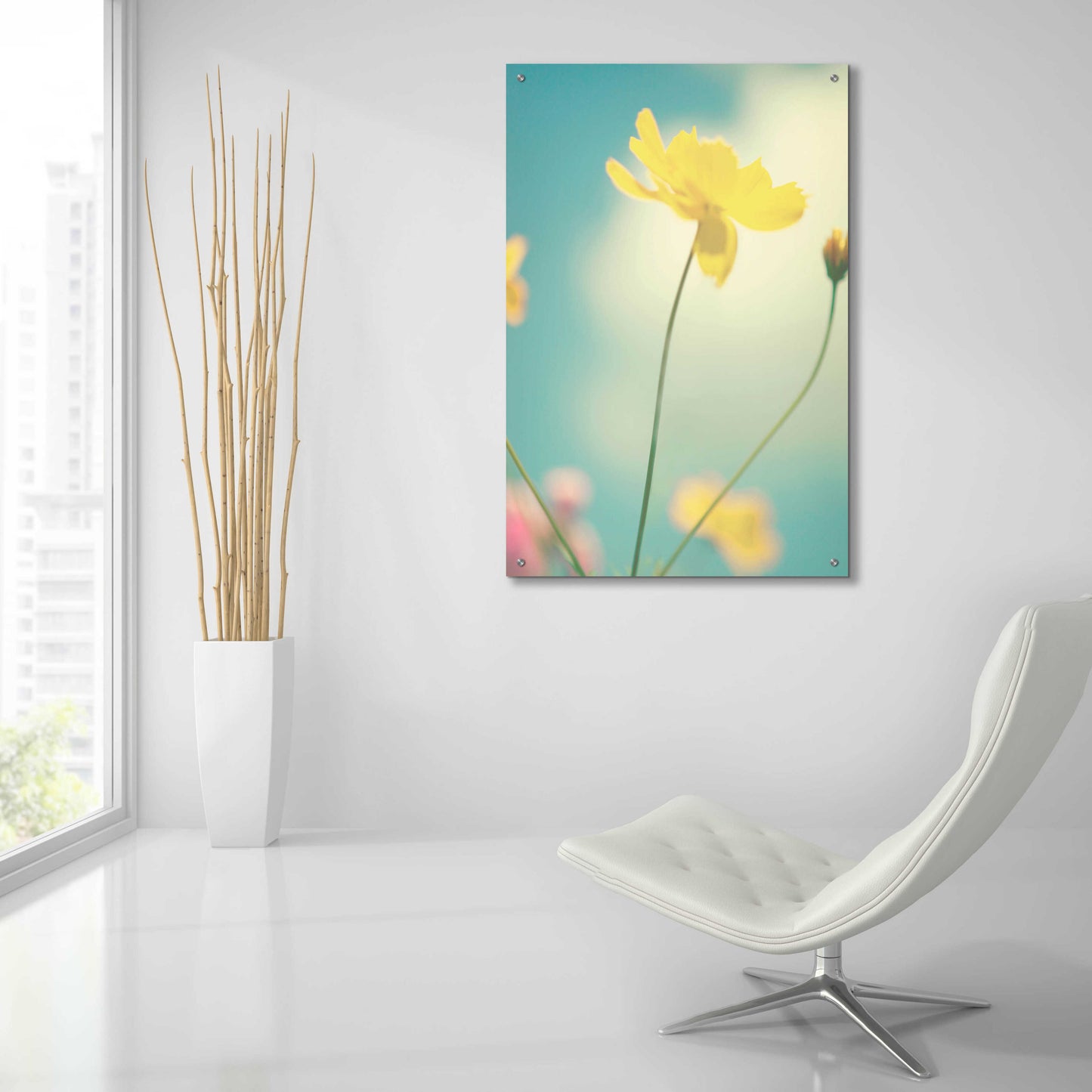 Epic Art 'Summer Breeze' by Kim Fearheiley, Acrylic Glass Wall Art,24x36