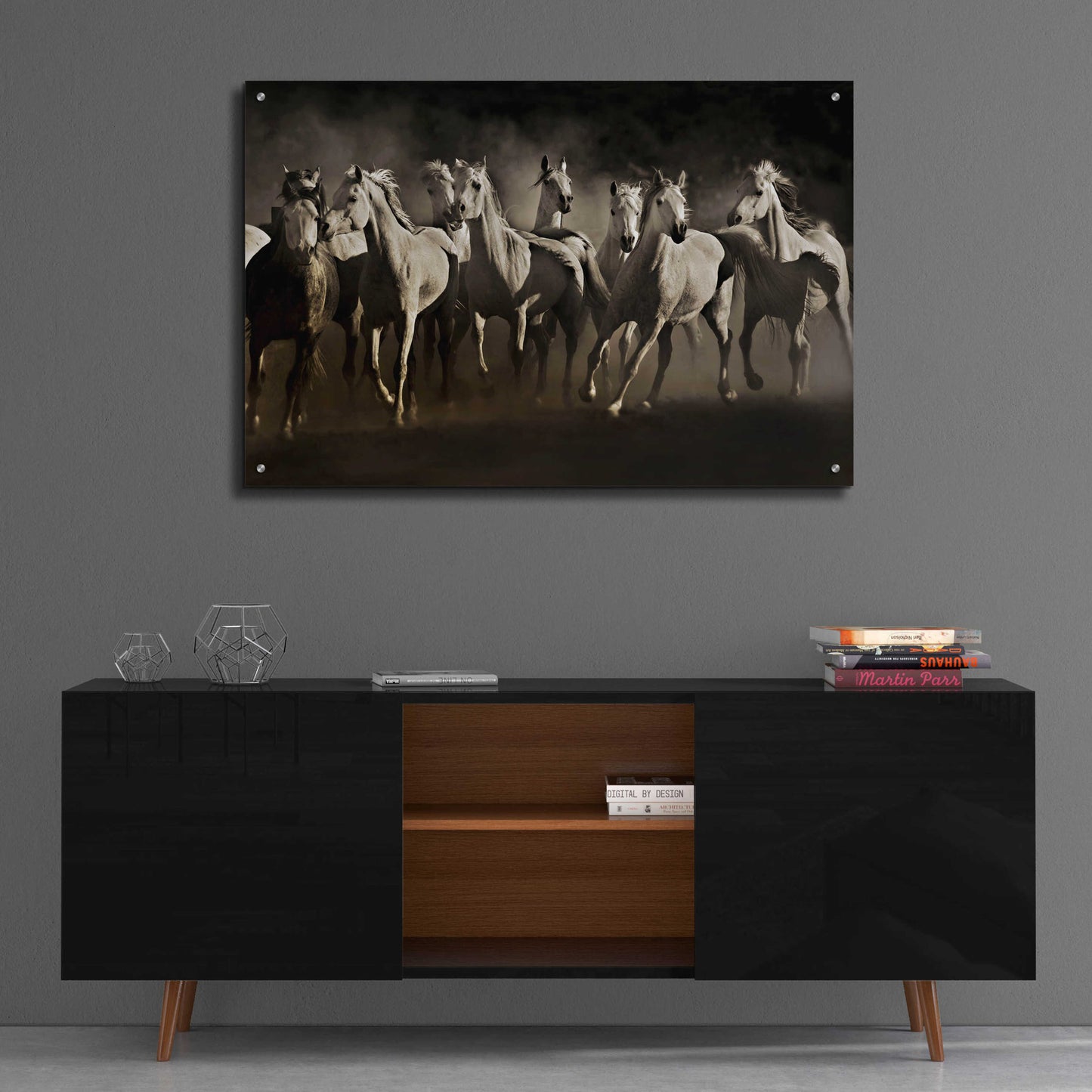 Epic Art 'Dream Horses' by Lisa Dearing, Acrylic Glass Wall Art,36x24