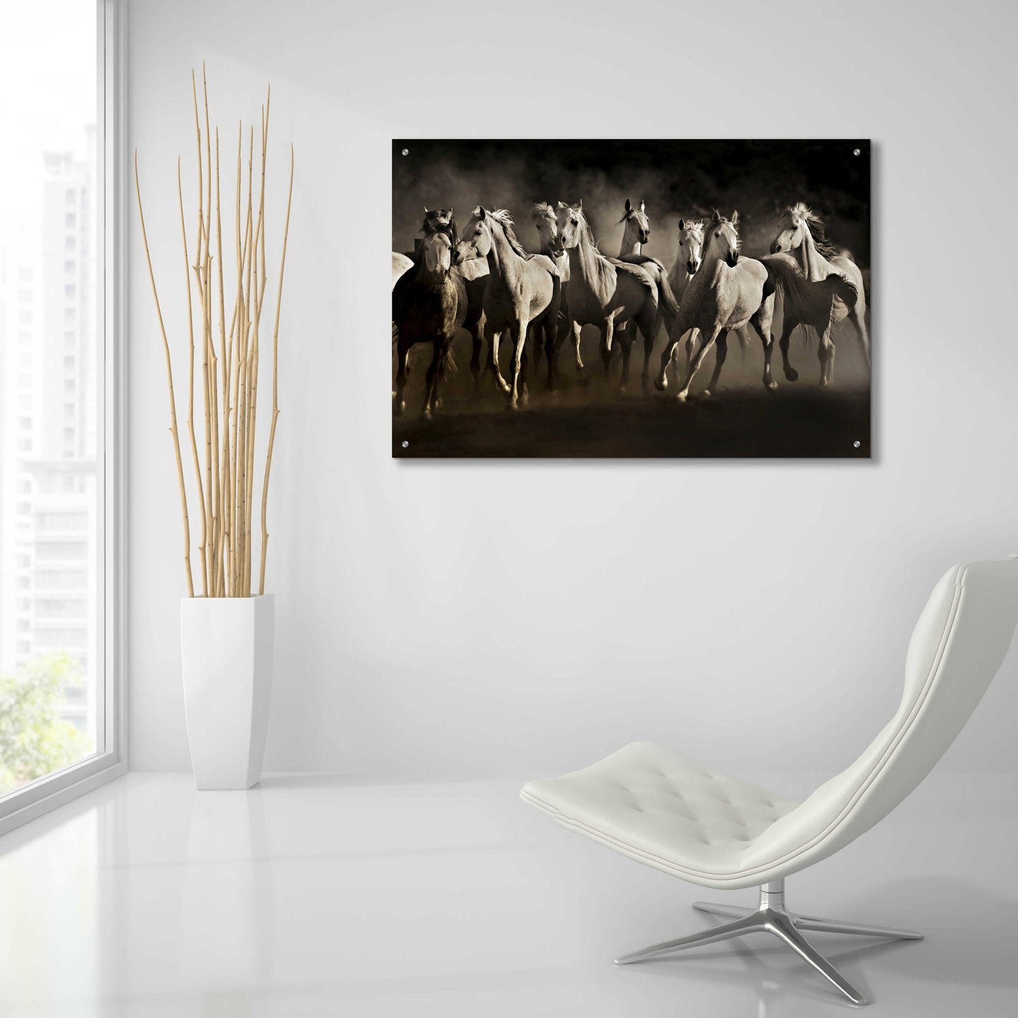 Epic Art 'Dream Horses' by Lisa Dearing, Acrylic Glass Wall Art,36x24