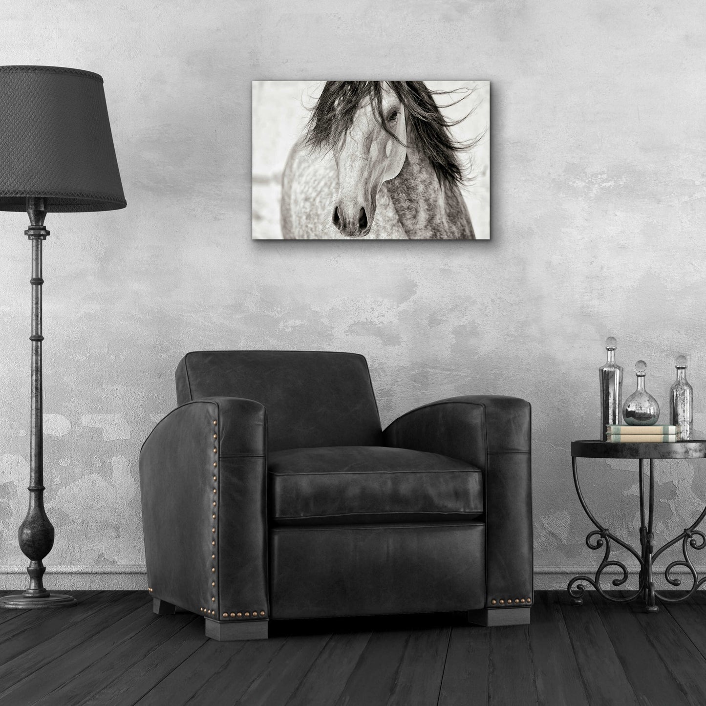 Epic Art 'My Beautiful Mane' by Lisa Dearing, Acrylic Glass Wall Art,24x16