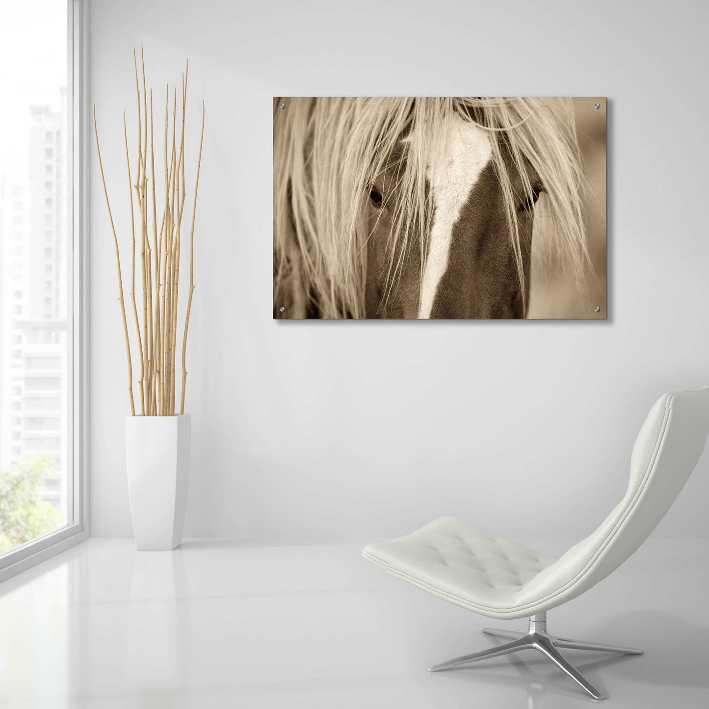 Epic Art 'The Blonde' by Lisa Dearing, Acrylic Glass Wall Art,36x24