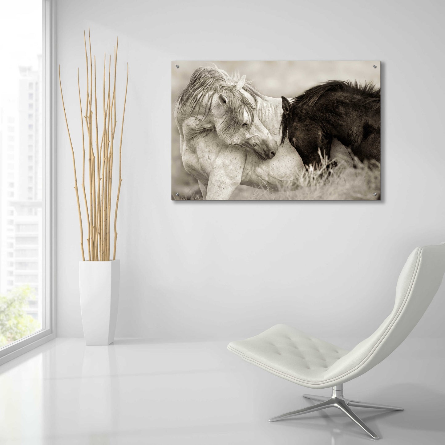 Epic Art 'The Long Goodbye' by Lisa Dearing, Acrylic Glass Wall Art,36x24