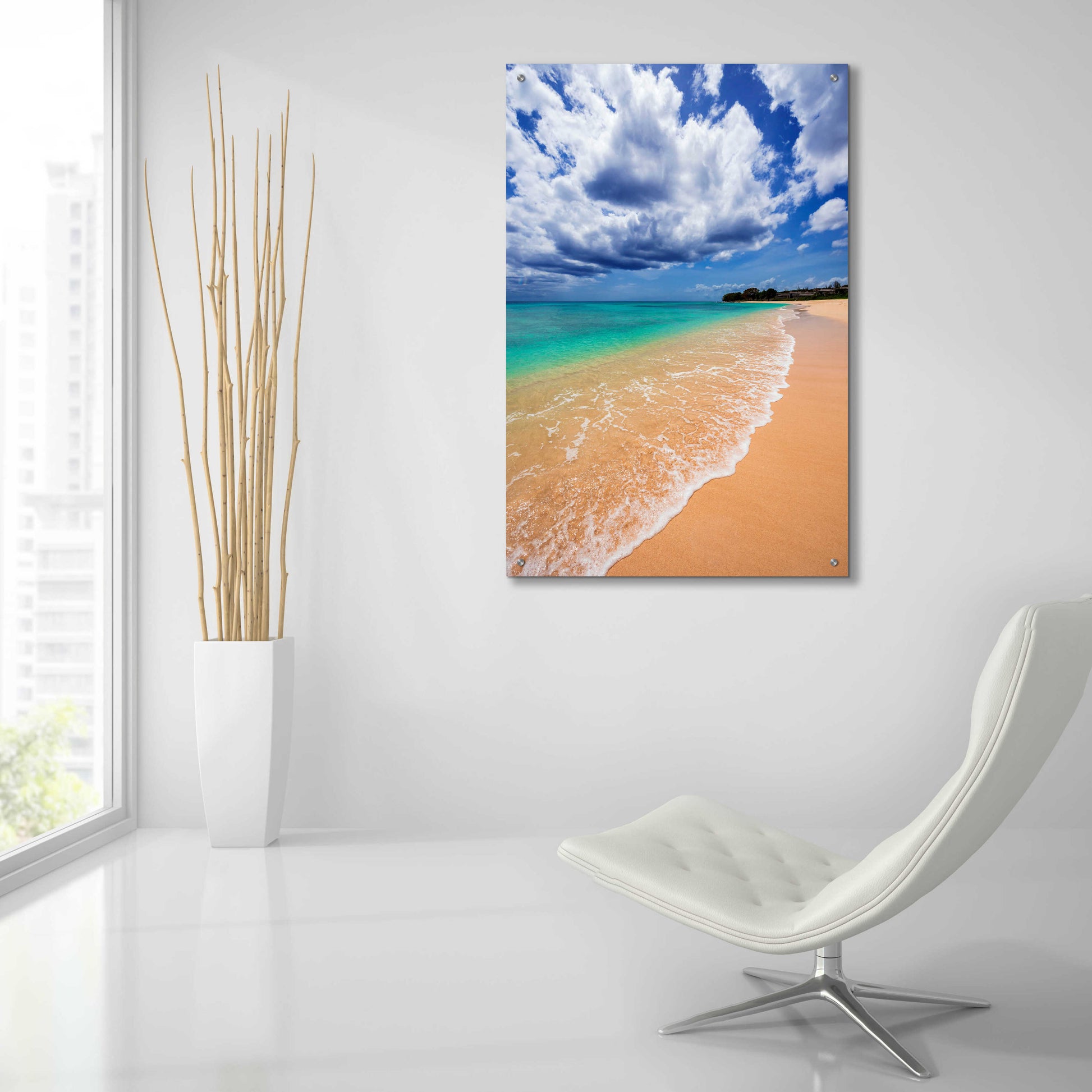 Epic Art 'A Perfect Day' by Lizzy Davis, Acrylic Glass Wall Art,24x36