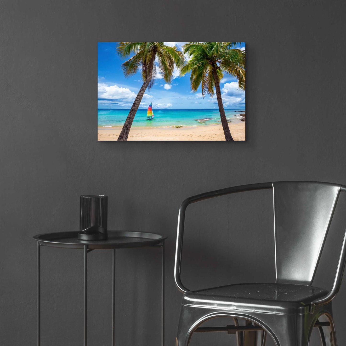 Epic Art 'Postcard From Paradise' by Lizzy Davis, Acrylic Glass Wall Art,24x16