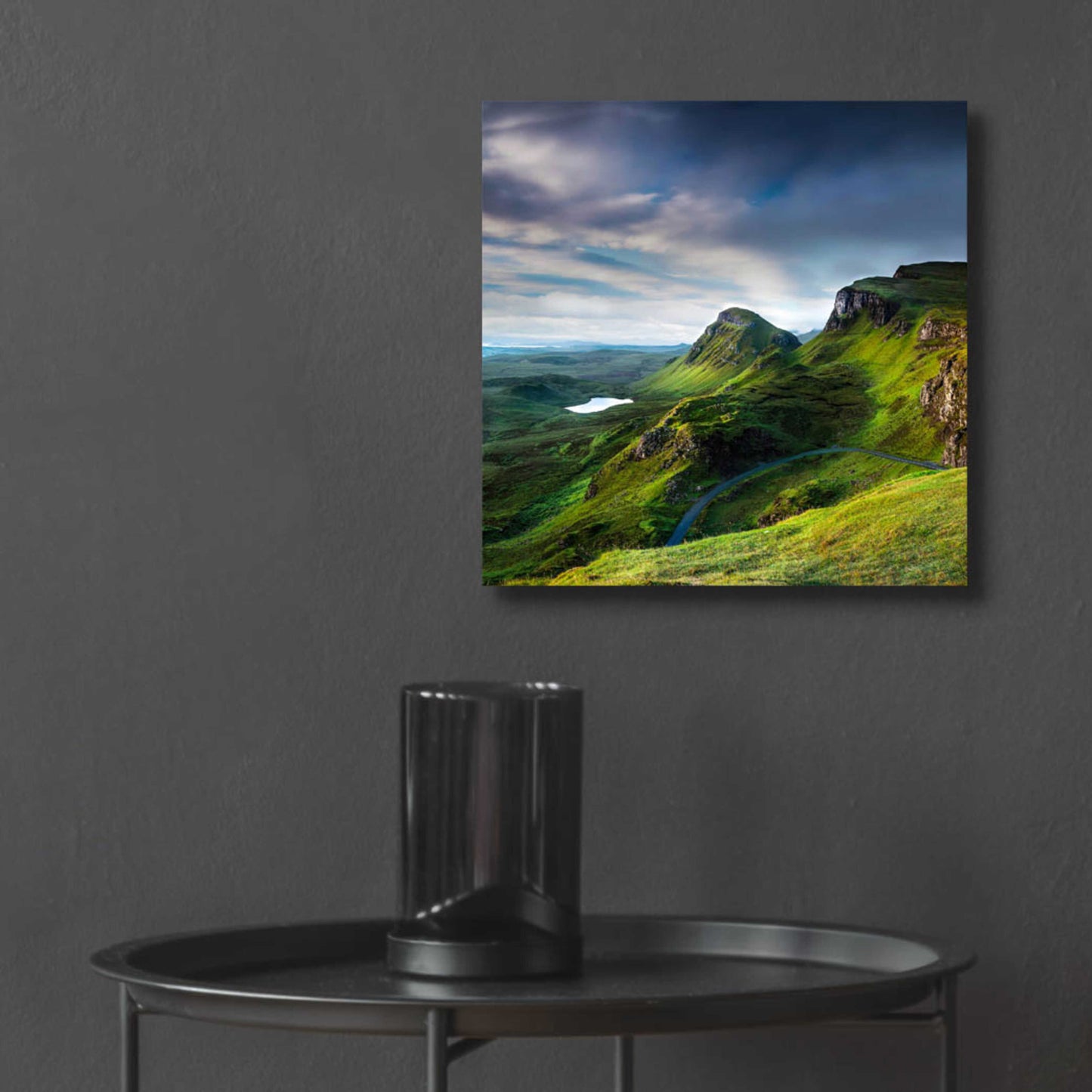 Epic Art 'Summer on the Quiraing' by Lynne Douglas, Acrylic Glass Wall Art,12x12